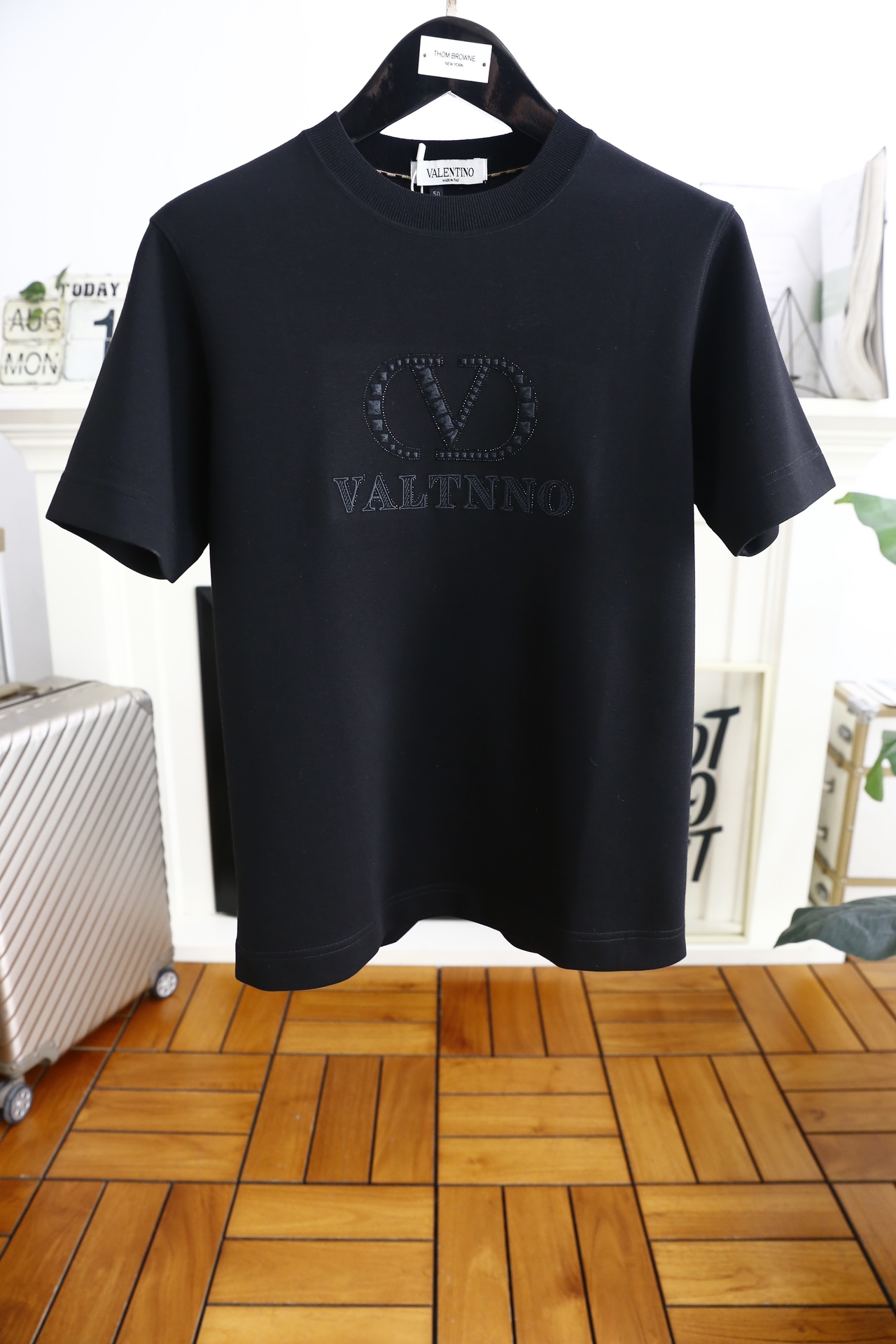 Valentino Kleidung T-Shirt Männer Herbstsammlung Fashion Kurzarm