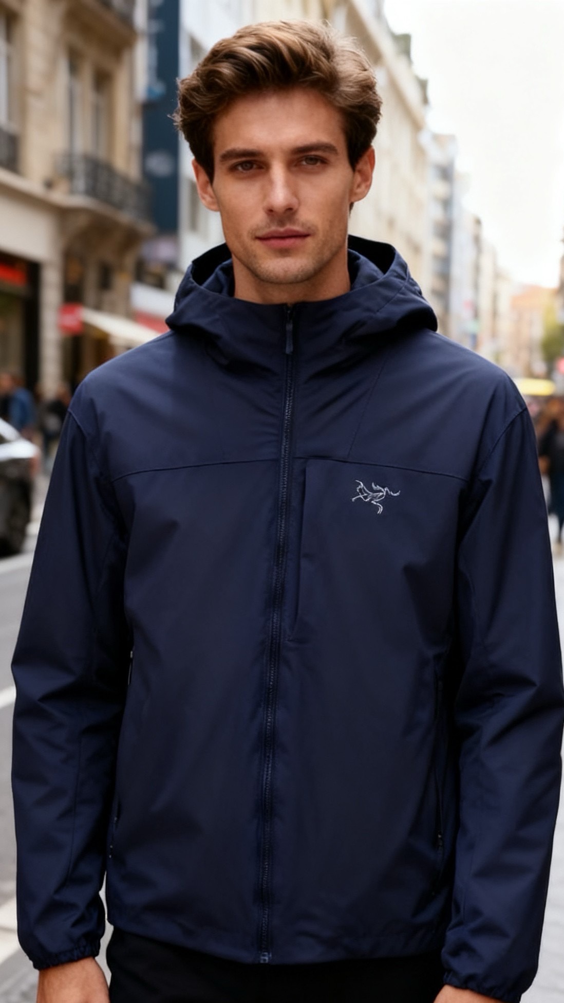 NO:656159,Archaeopteryx/archaeopteryx. 25 new autumn and winter styles!  The fashionable men's hooded down jacket is made of functional fabrics and is made of windproof and water-repellent fabric with a matte texture. There are no obvious quilting lines on the surface. It is evenly filled and has a crisp silhouette without any bloat. The body is hooded, and the hood fits the head and is three-dimensional. It has a full zipper on the front and the zipper is the same color as the body.  , visually simple and unified; the left chest is decorated with the Arc'teryx brand's embroidered logo, with simple lines and high recognition. The overall style is a loose casual fit, with the cuffs and hem closed to fit, taking into account both outdoor practicality and the comfort of daily wear. It is a style that combines functional style with simple style!  Sizes 48-56, shipped next day!  ,arc'teryx,down jacket,hats,alexander wang19860909始祖鸟/archaeopteryx. 25秋冬新款！时尚男士连帽羽绒服采用机能风面料,采用哑光质感的防风防泼水面料制成,表面无明显绗缝纹路,填充均匀且版型挺括,无臃肿感.衣身是连帽设计,帽型贴合头部且立体,正面为全拉链开合,拉链与衣身同色,视觉上简洁统一；左胸位置饰有始祖鸟品牌的刺绣标识,线条简约且辨识度高.整体为宽松的休闲版型,袖口与下摆做了贴合的收口处理,兼顾户外实用性与日常穿搭的舒适性,是机能风与简约风格结合的款式！尺码48-56,隔天出货！,arc'teryx,down jacket,hats,alexander wang,Men's clothing