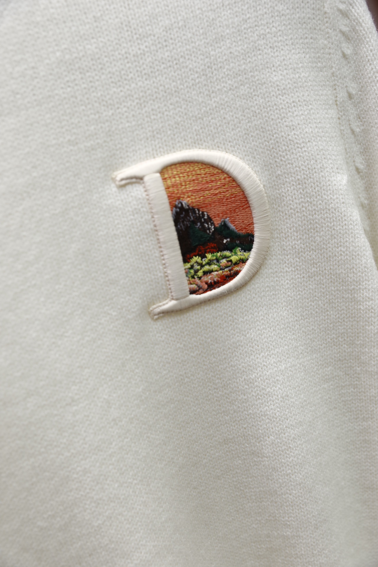 🔥迪奥/Christian Dior.25秋冬新品！时尚男士圆领针织衫采用细密的针织面料制作，质感柔软且