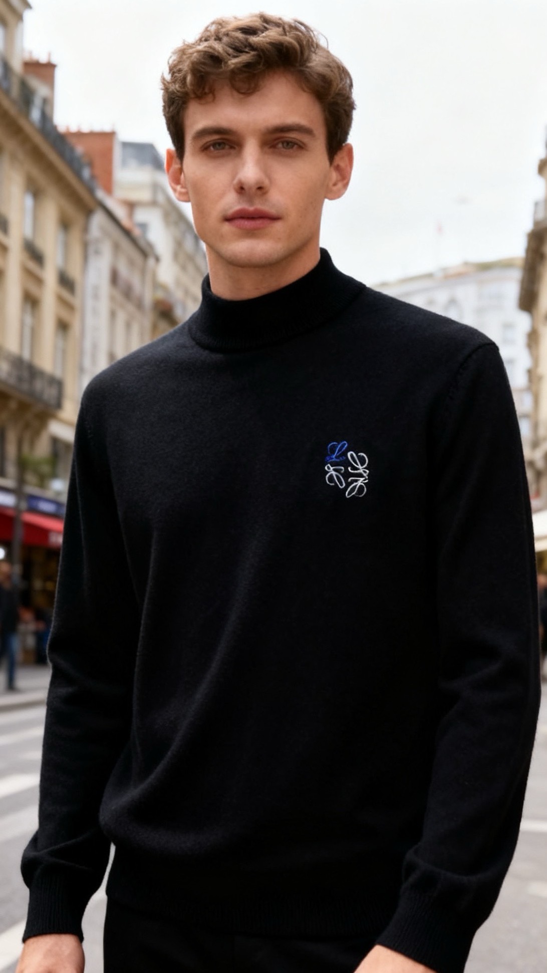 🔥罗意威.25秋季新品男士时尚长袖毛衫👍🏼采用羊毛混纺面料！衣橱里不可或缺的百搭利器，市面罕见类型，柔软