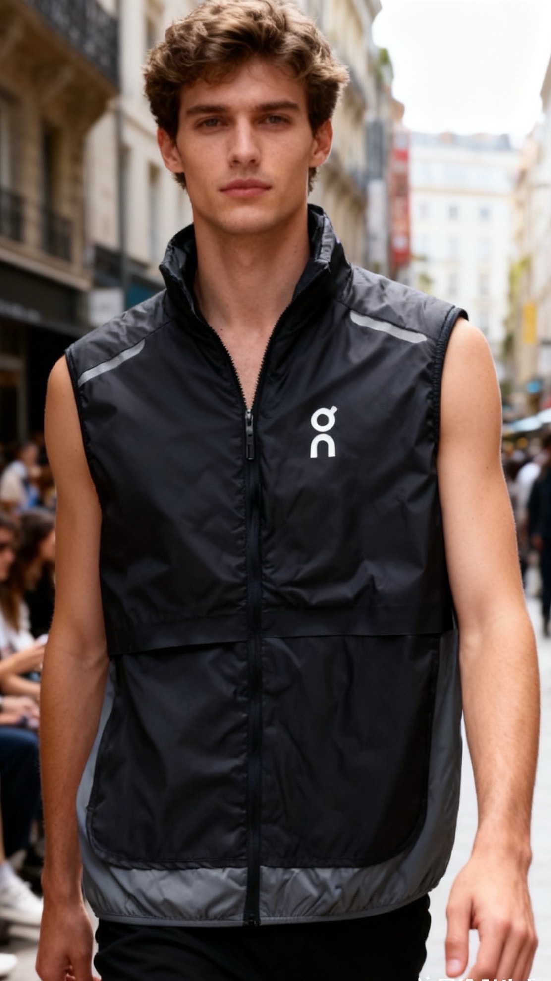 🔥罗意威.25秋冬新款！时尚男士薄棉马甲，采用立领全拉链开合设计，整体为无袖版型，衣身选用轻薄的防风防水