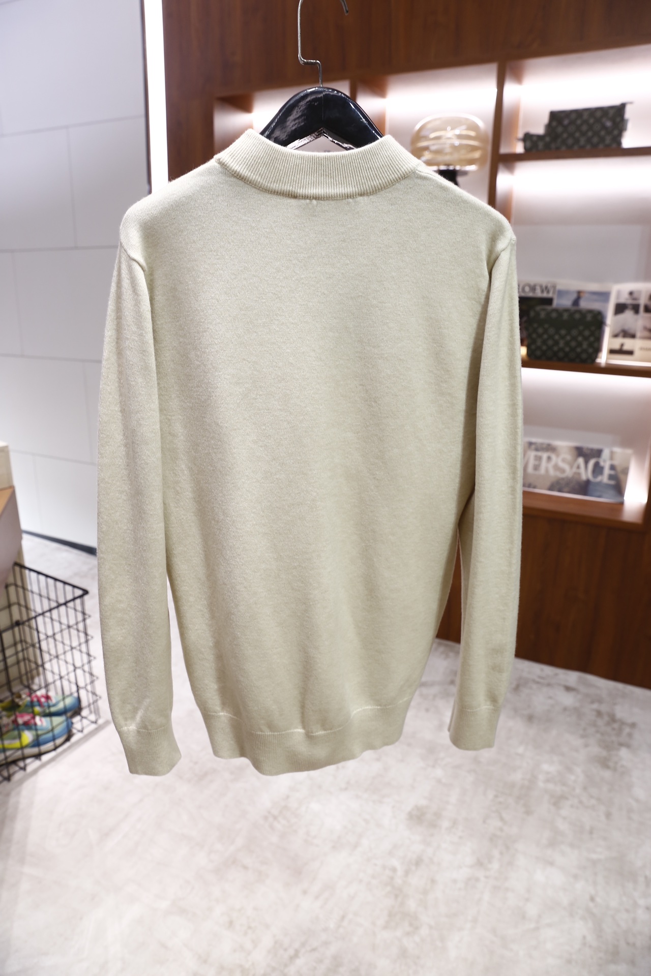 🔥lP🆕.25秋季新品！时尚男士中领长袖毛衫👍🏼采用羊毛混纺面料！衣橱里不可或缺的百搭利器，市面罕见类型