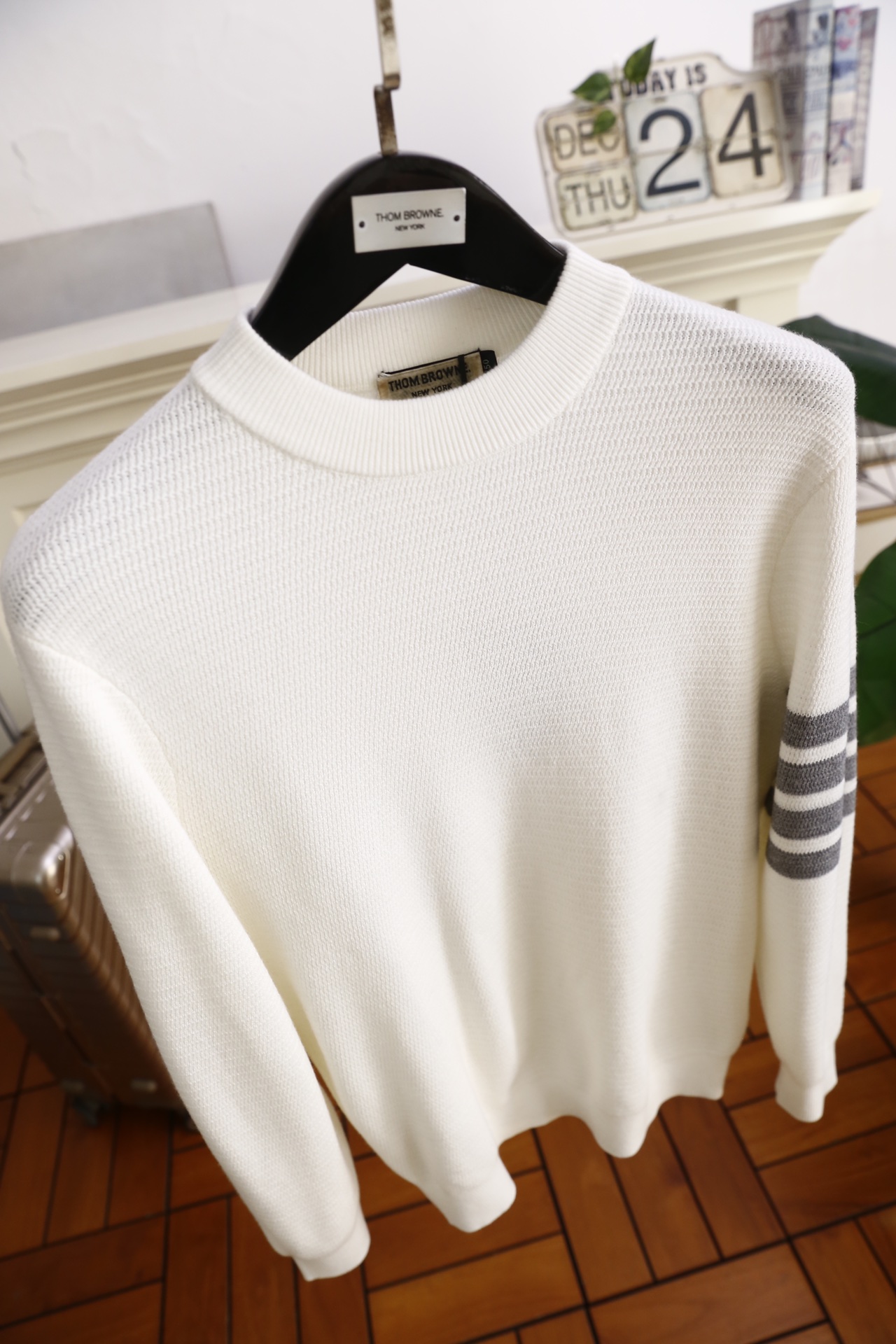 🔥TB.25秋冬新品！时尚男士半高领针织衫，含29.6%绵羊毛面料混纺制成，兼具绵羊毛的柔软亲肤特性与混