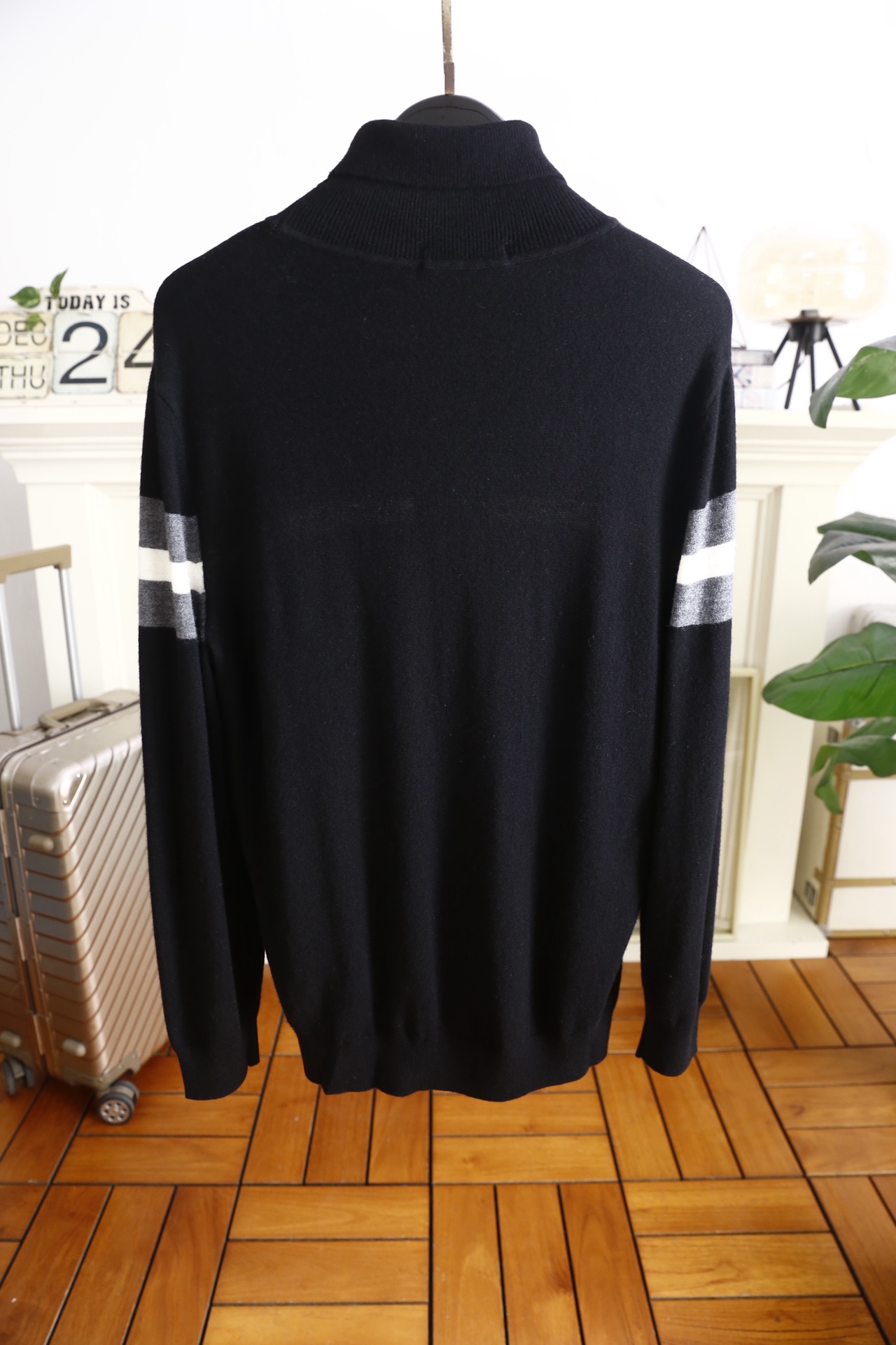 🔥巴宝丽/Burbe*ry.25秋冬新品男士高领毛衫👍🏼独家呈现！奢华品牌元素搭配✅超级百搭极符合美学基