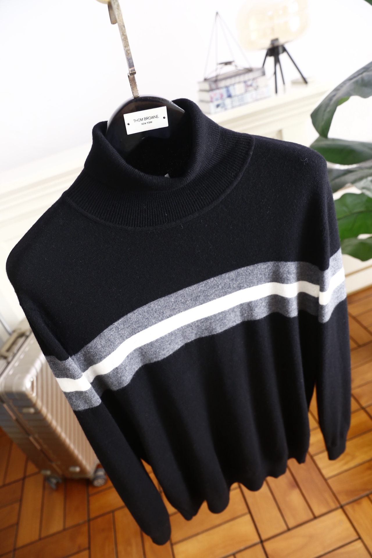 🔥巴宝丽/Burbe*ry.25秋冬新品男士高领毛衫👍🏼独家呈现！奢华品牌元素搭配✅超级百搭极符合美学基