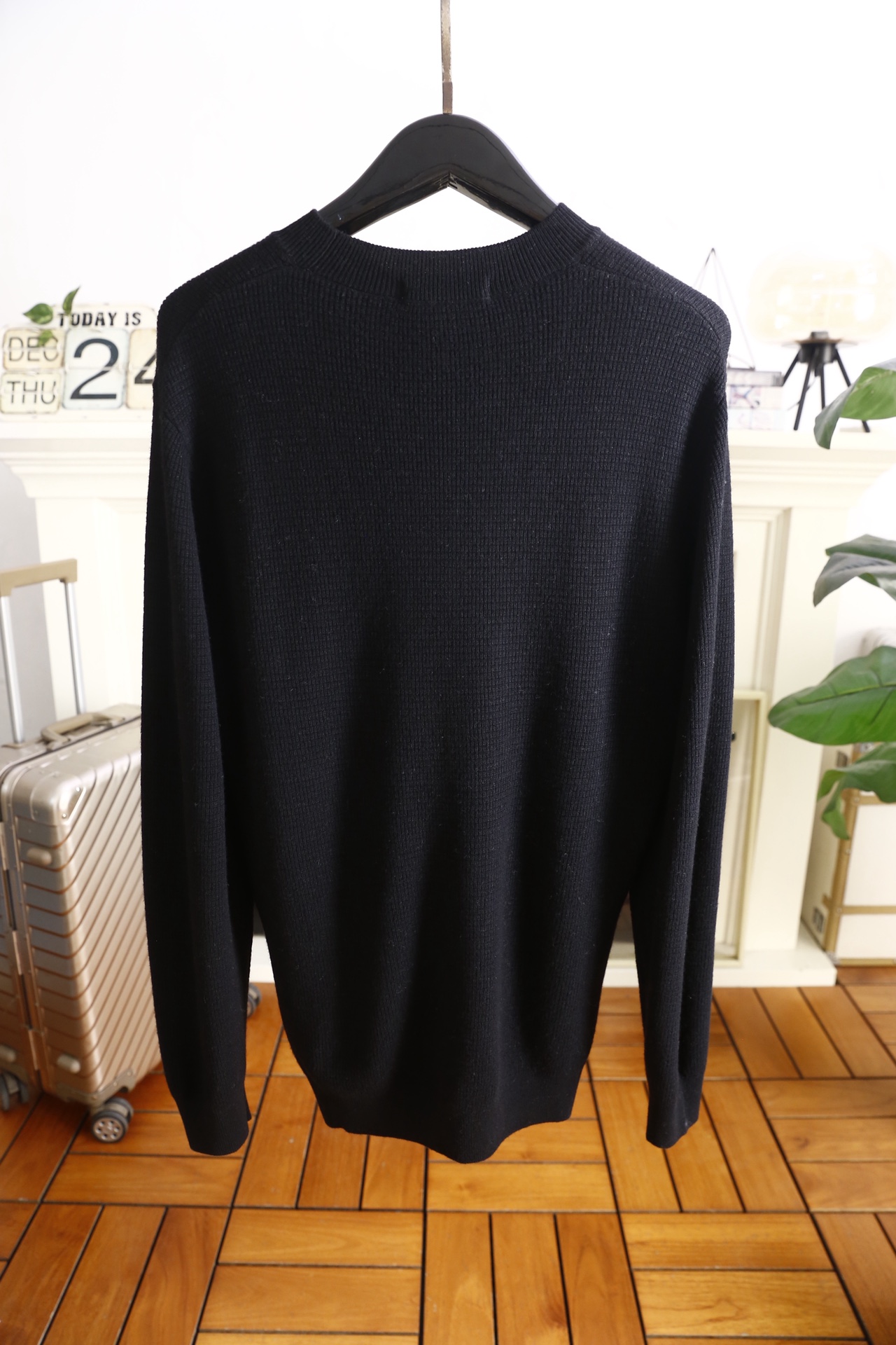 🔥杰尼*/Zegna.25秋冬新款！时尚男士圆领毛衫👍采用百分百绵羊毛面料，肌理感清晰立体，触感柔软且富