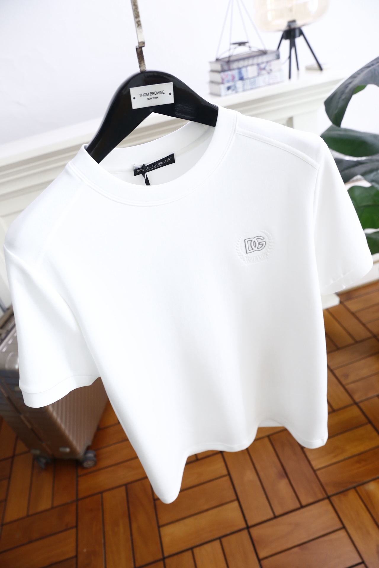 🔥杜嘉班纳/Dolce & Gabbana.25秋季新款🆕时尚男士圆领短袖🍃胸前奢华经典品牌字母LOGO