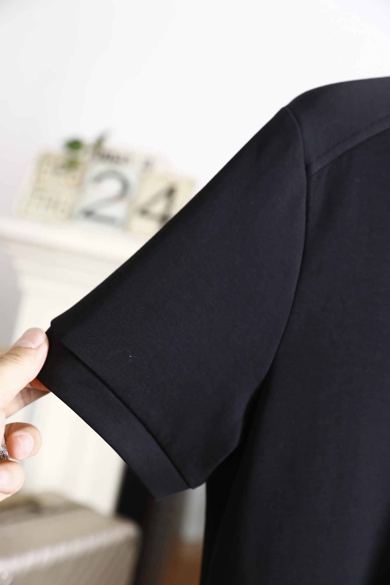 🔥杜嘉班纳/Dolce & Gabbana.25秋季新款🆕时尚男士圆领短袖🍃胸前奢华经典品牌字母LOGO