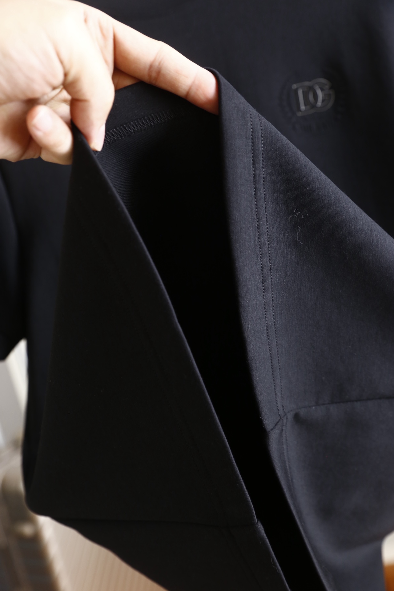 🔥杜嘉班纳/Dolce & Gabbana.25秋季新款🆕时尚男士圆领短袖🍃胸前奢华经典品牌字母LOGO