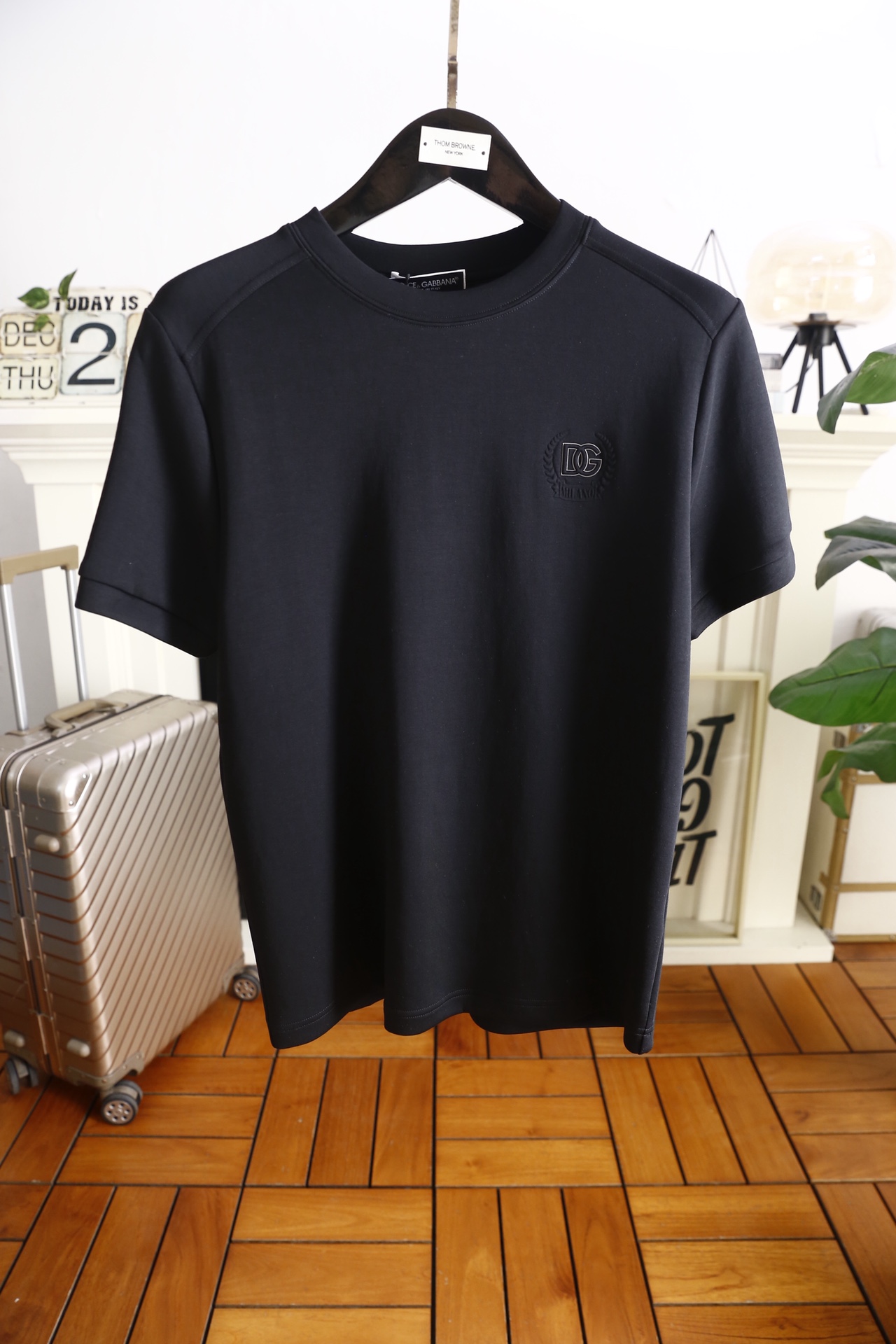 🔥杜嘉班纳/Dolce & Gabbana.25秋季新款🆕时尚男士圆领短袖🍃胸前奢华经典品牌字母LOGO