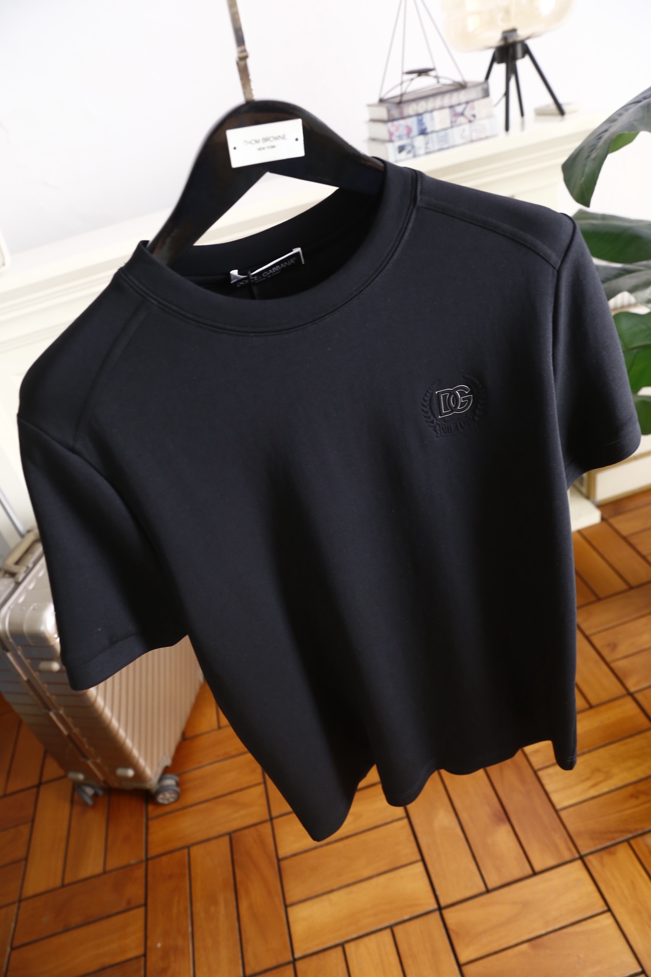 🔥杜嘉班纳/Dolce & Gabbana.25秋季新款🆕时尚男士圆领短袖🍃胸前奢华经典品牌字母LOGO