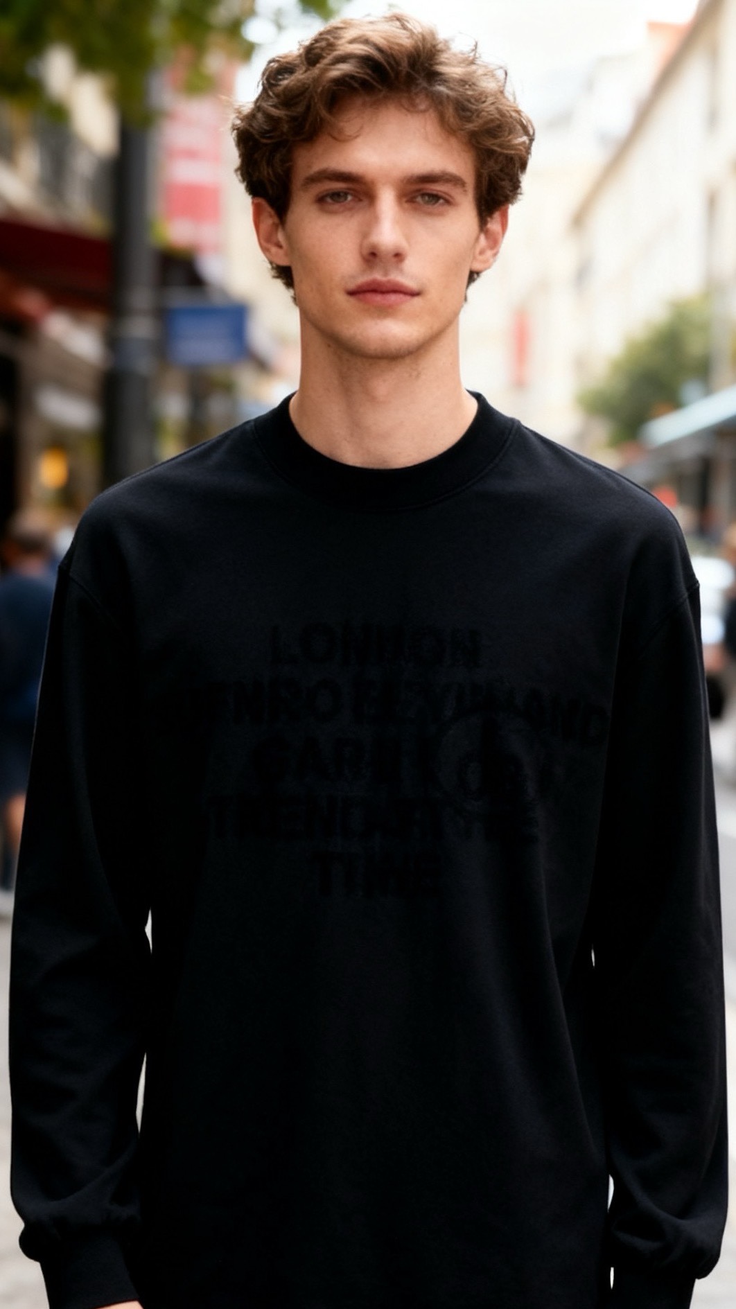 🔥路易威*/LV.2025秋季新品！时尚男士长袖打底衫！采用舒适莫代尔棉面料👍质感平整顺滑，风格偏向简约