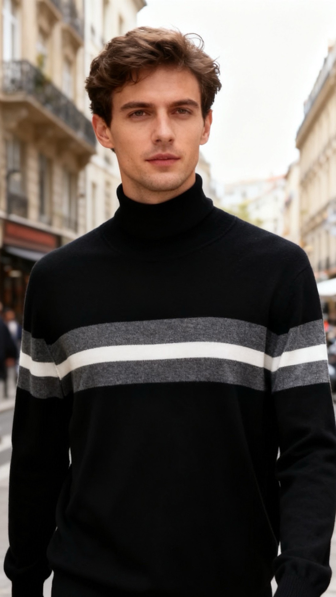 🔥巴宝丽/Burbe*ry.25秋冬新品男士高领毛衫👍🏼独家呈现！奢华品牌元素搭配✅超级百搭极符合美学基