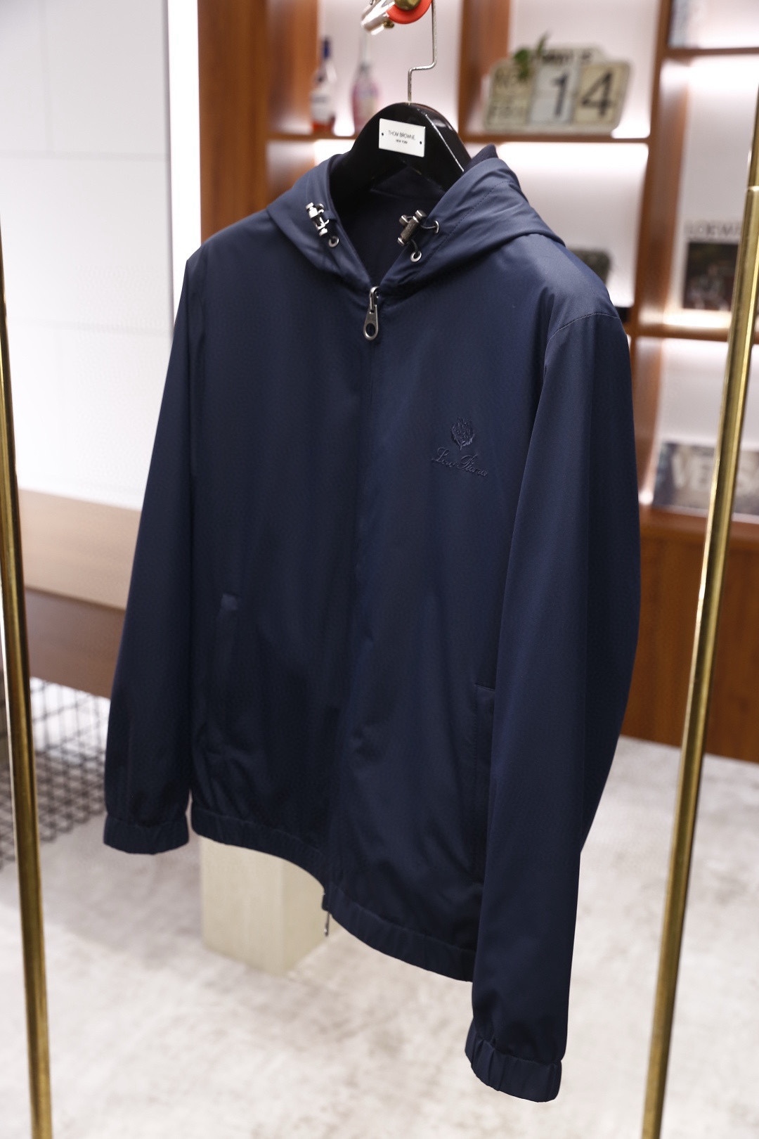 🔥lP🆕.2025秋冬新品🆕顶级原单男款双面可穿夹克！时尚连帽设计📸顶级私人订制面料，奢华经典品牌字母L