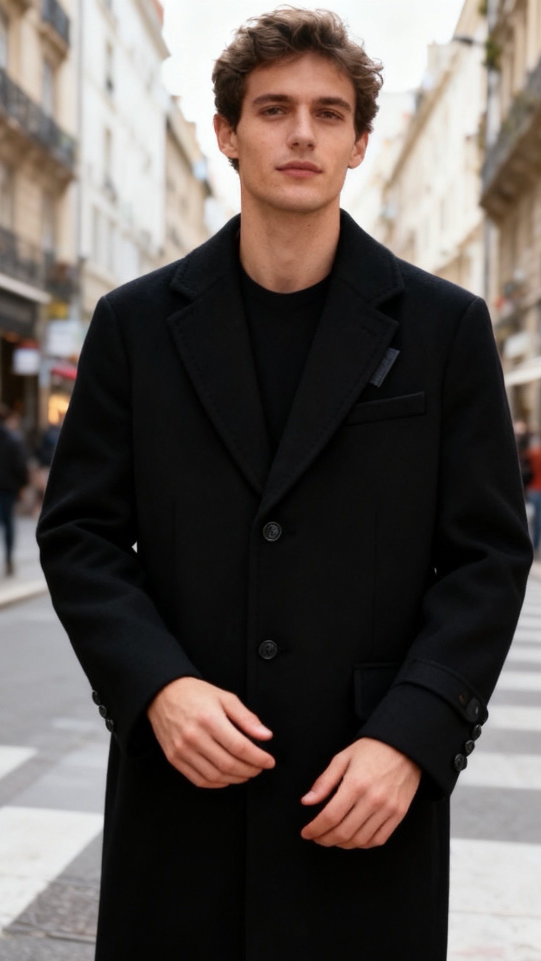 NO:691829,Burberry/Bur*erry.  Men's fashionable and versatile coats for autumn and winter 25 are made of cashmere fabric through worsted milling process. The cashmere fiber has uniform fineness and high fluffiness. The velvet feels soft and skin-friendly. The suit collar uses three-dimensional tailoring technology to fit neatly on the shoulders and neck to create a stiff silhouette. The single-row metal buttons are made by hand-stitching technology, which is firm and does not fall off and opens and closes smoothly. The welted pockets on the body are treated with overlock sewing technology.  Neat routing makes storage practical and beautiful; the decorative buttons on the cuffs are finely crafted and echo the main buckle; the interior is equipped with smooth lining, which is fixed through fixed-point stitching technology to fit the body shape without friction when worn; the overall body is cut according to ergonomics, the long version modifies the body proportions, and there is no sense of restraint when moving. The pure cashmere material is combined with exquisite craftsmanship to show high-end texture. It is a must-have item for autumn and winter!  Sizes S-2XL, shipped next day!  ,,burberry,burberry,business suit,19860909巴宝丽/Bur*erry. 25秋冬男士时尚百搭大衣采用山羊绒面料经精纺缩绒工艺打造,羊绒纤维细度均匀、蓬松度高,绒感软糯亲肤西装领运用立体剪裁工艺,线条利落贴合肩颈,塑造挺括版型；单排金属纽扣采用手工钉缝工艺,牢固不脱落且开合顺滑；衣身嵌线口袋经锁边包缝工艺处理,走线工整,储物实用又美观；袖口装饰纽扣做工精细,与主扣相呼应；内里搭配顺滑里布,通过定点缝合工艺固定,穿着时贴合身形无摩擦感；整体依人体工学剪裁,长款版型修饰身形比例,活动时无束缚感,纯山羊绒材质结合精湛工艺,尽显高端质感,秋冬必备单品！尺码S-2XL,隔天出货！,,burberry,burberry,business suit,,Men's clothing