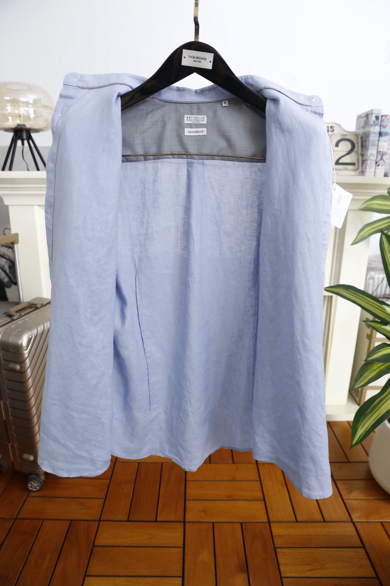 🔥BC.25秋冬新品！时尚男士百搭衬衫👔采用亚麻混纺面料打造，触感清爽透气，具备良好的吸汗排湿性能，久穿