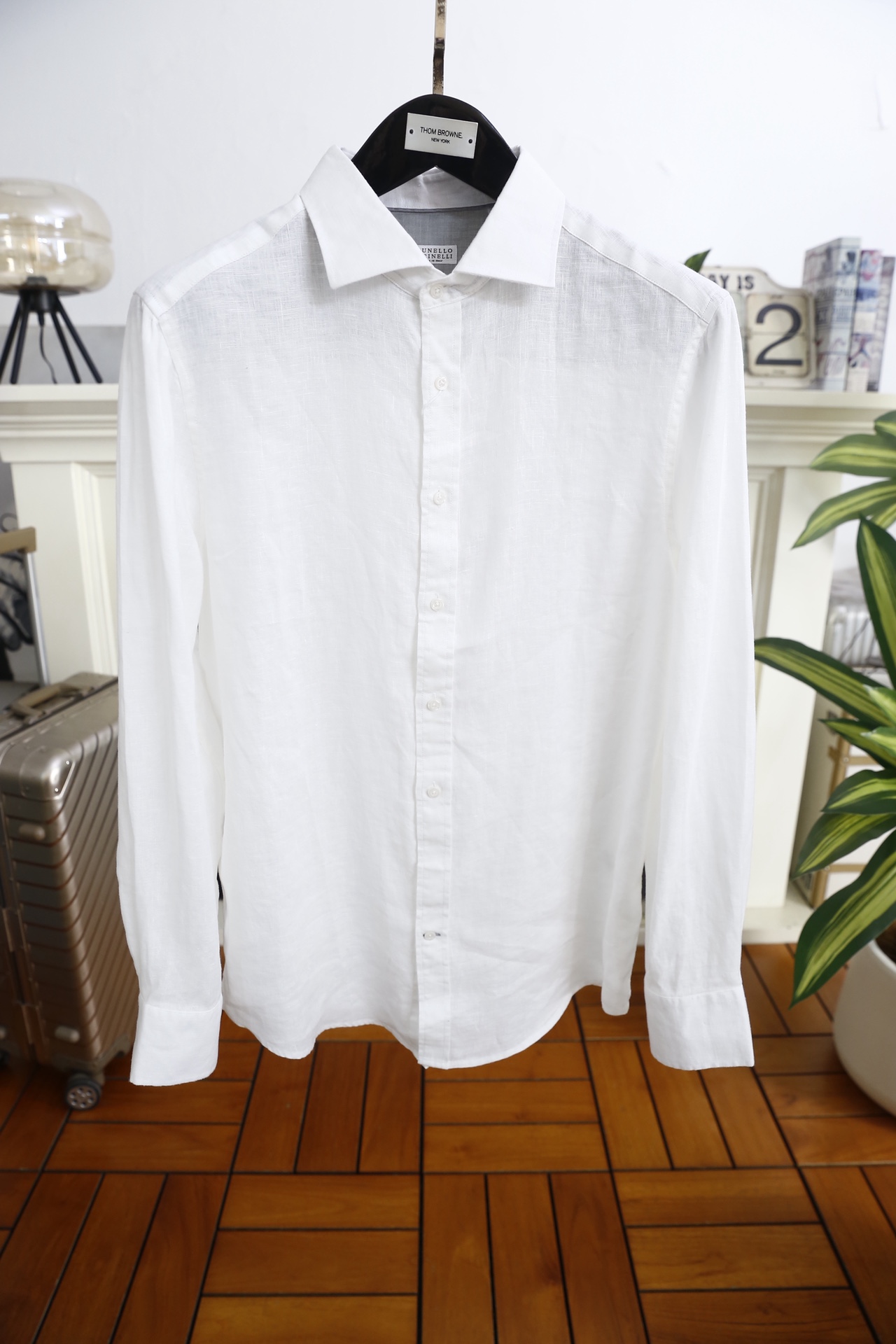 🔥BC.25秋冬新品！时尚男士百搭衬衫👔采用亚麻混纺面料打造，触感清爽透气，具备良好的吸汗排湿性能，久穿