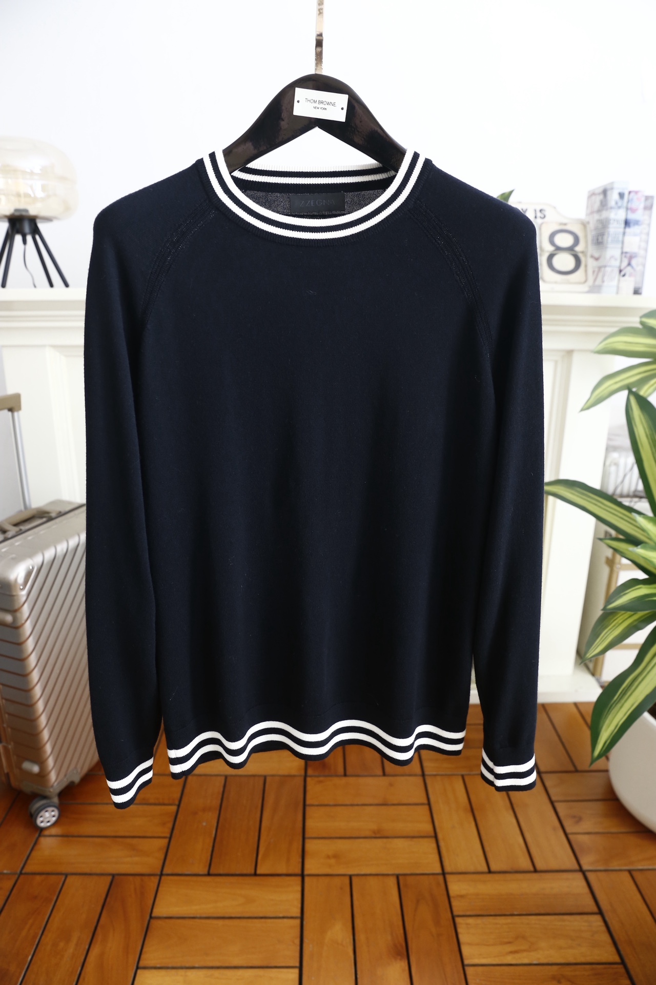 🔥杰尼*/Ze*na.2025秋季新品🆕经典男士百搭毛衫👍🏼独家呈现！奢华经典品牌元素搭配✅超级百搭极符