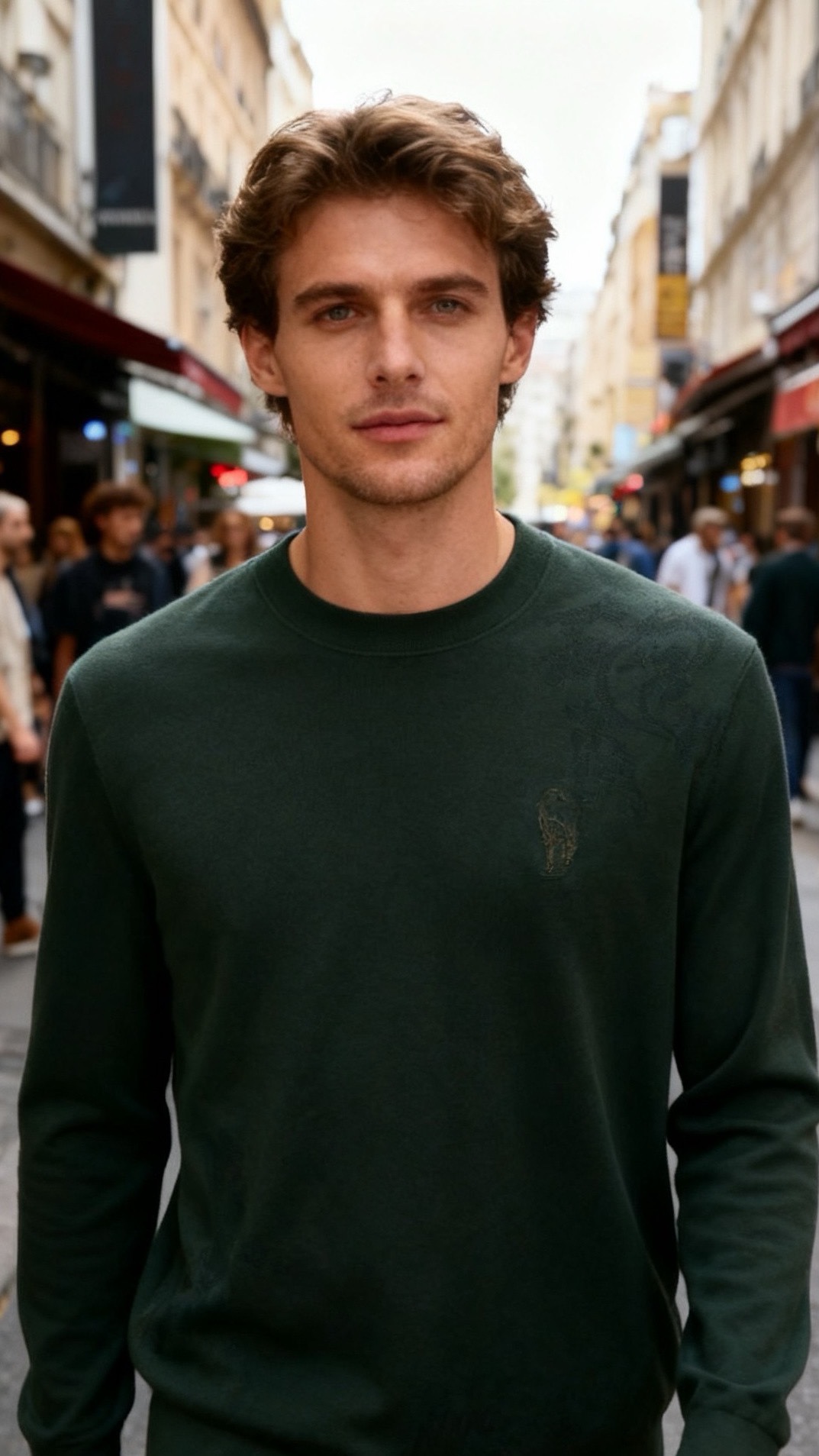 🔥迪奥/Di*r.25秋冬新品！时尚男士百搭针织衫😎采用细腻的精纺针织面料，触感软糯且垂坠感出色，不易起