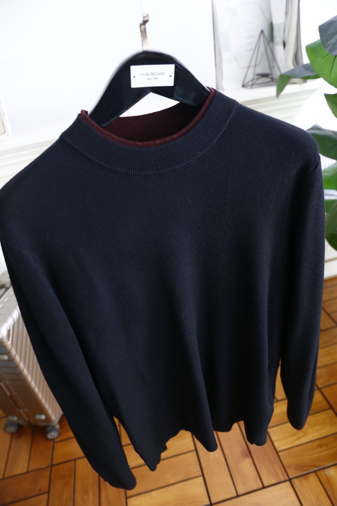 🔥lp🆕.2025秋季新品男士长袖羊毛衫👍🏼独家呈现！奢华品牌元素LOGO搭配✅超级百搭极符合美学基调的