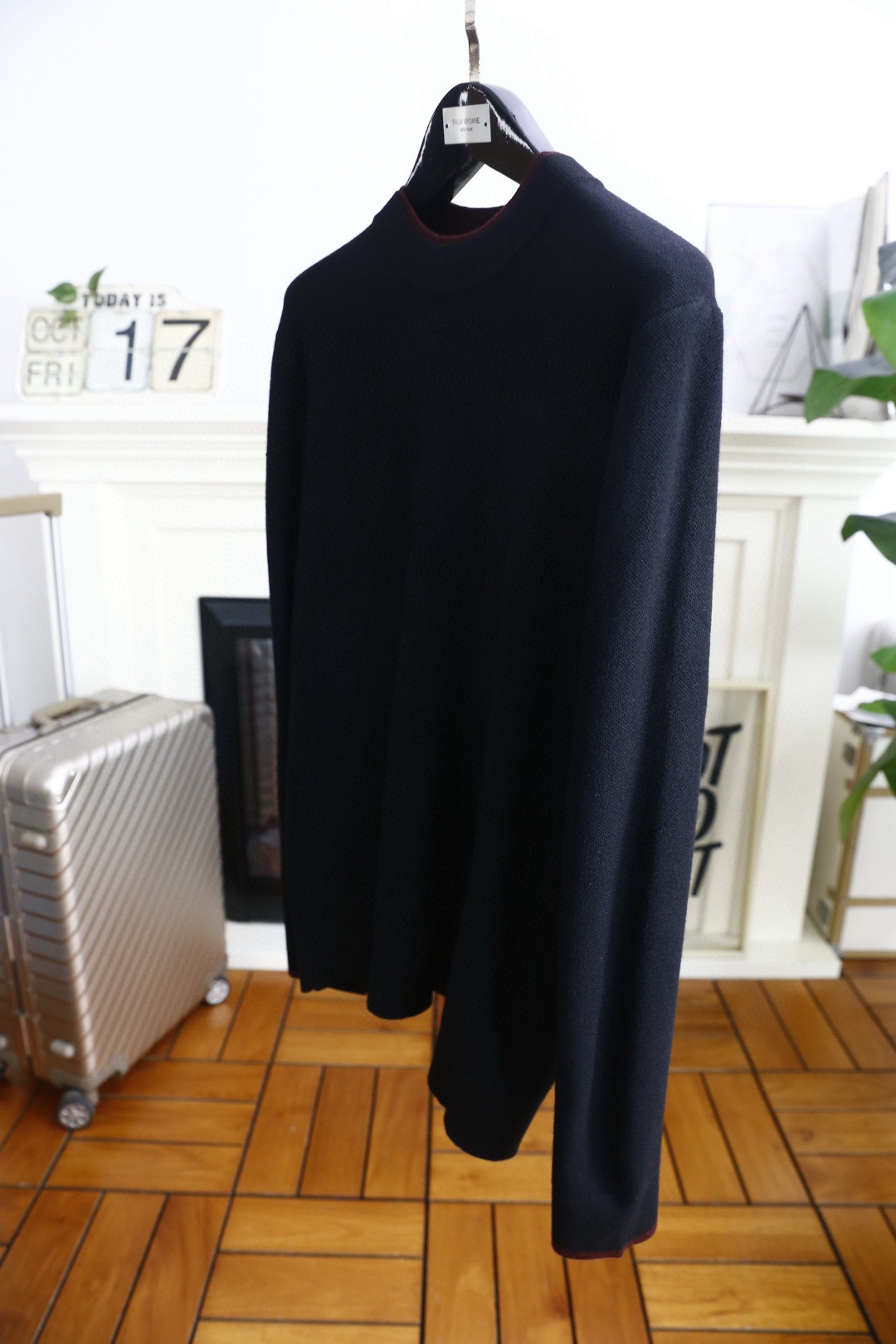 🔥lp🆕.2025秋季新品男士长袖羊毛衫👍🏼独家呈现！奢华品牌元素LOGO搭配✅超级百搭极符合美学基调的