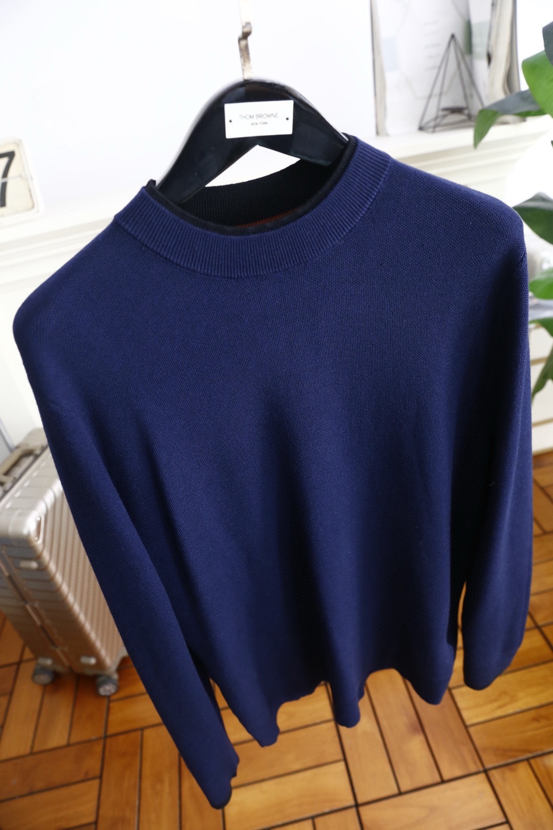 🔥lp🆕.2025秋季新品男士长袖羊毛衫👍🏼独家呈现！奢华品牌元素LOGO搭配✅超级百搭极符合美学基调的