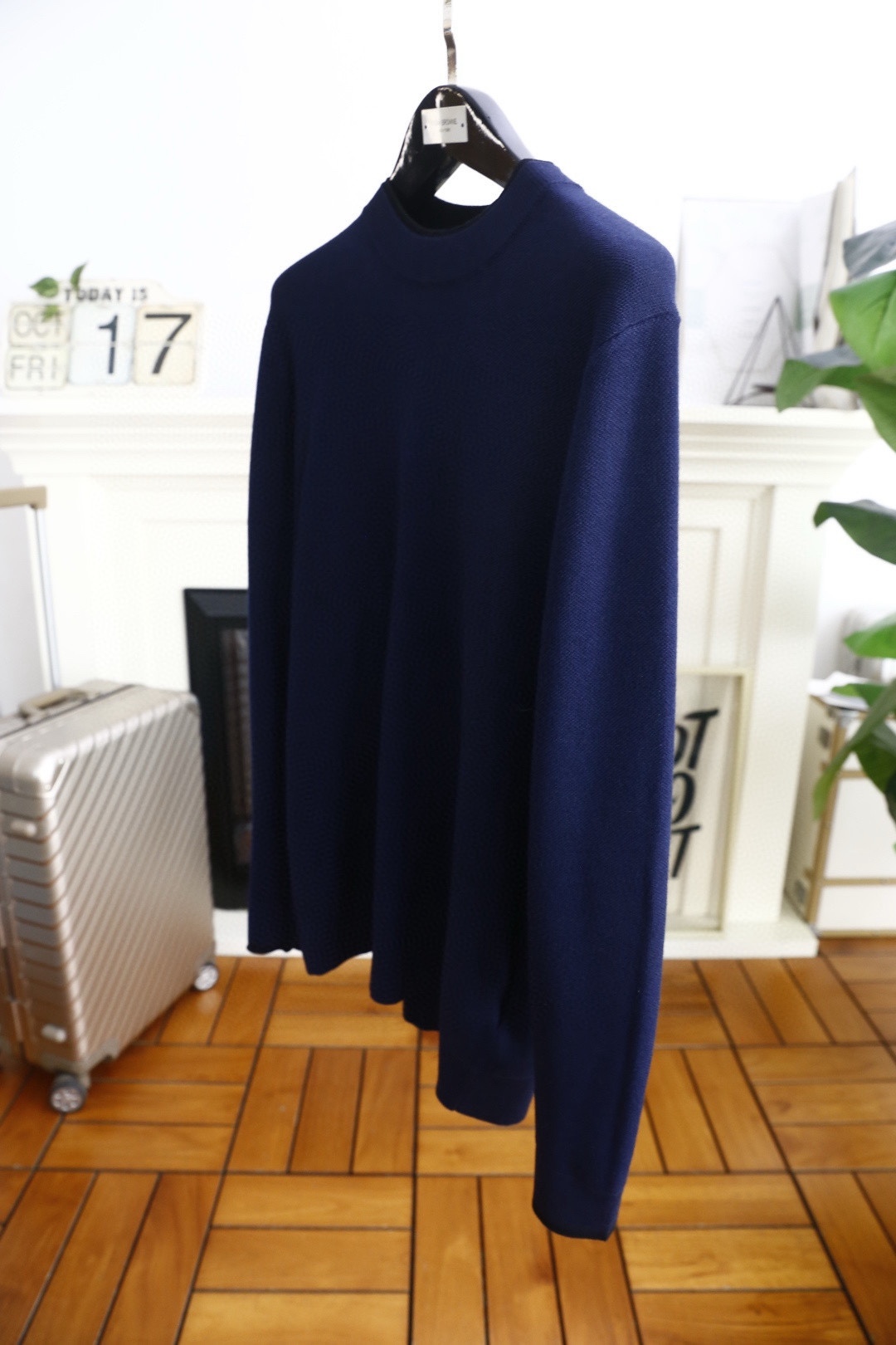 🔥lp🆕.2025秋季新品男士长袖羊毛衫👍🏼独家呈现！奢华品牌元素LOGO搭配✅超级百搭极符合美学基调的