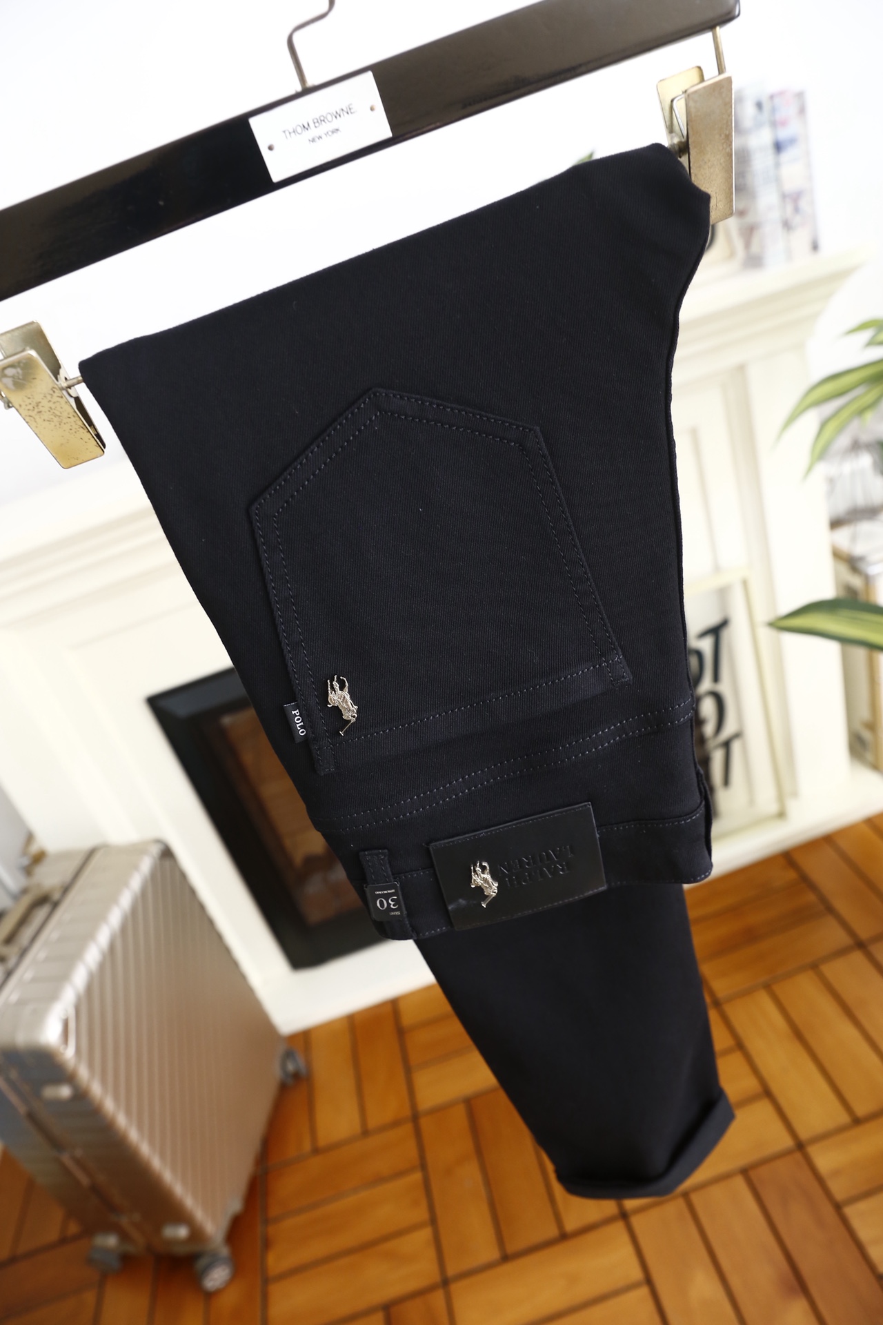 🔥拉夫劳伦.（🌾）25秋冬男士百搭黑色休闲牛仔裤，属于品牌兼具美式休闲风格与实穿性的经典单品。它采用高弹