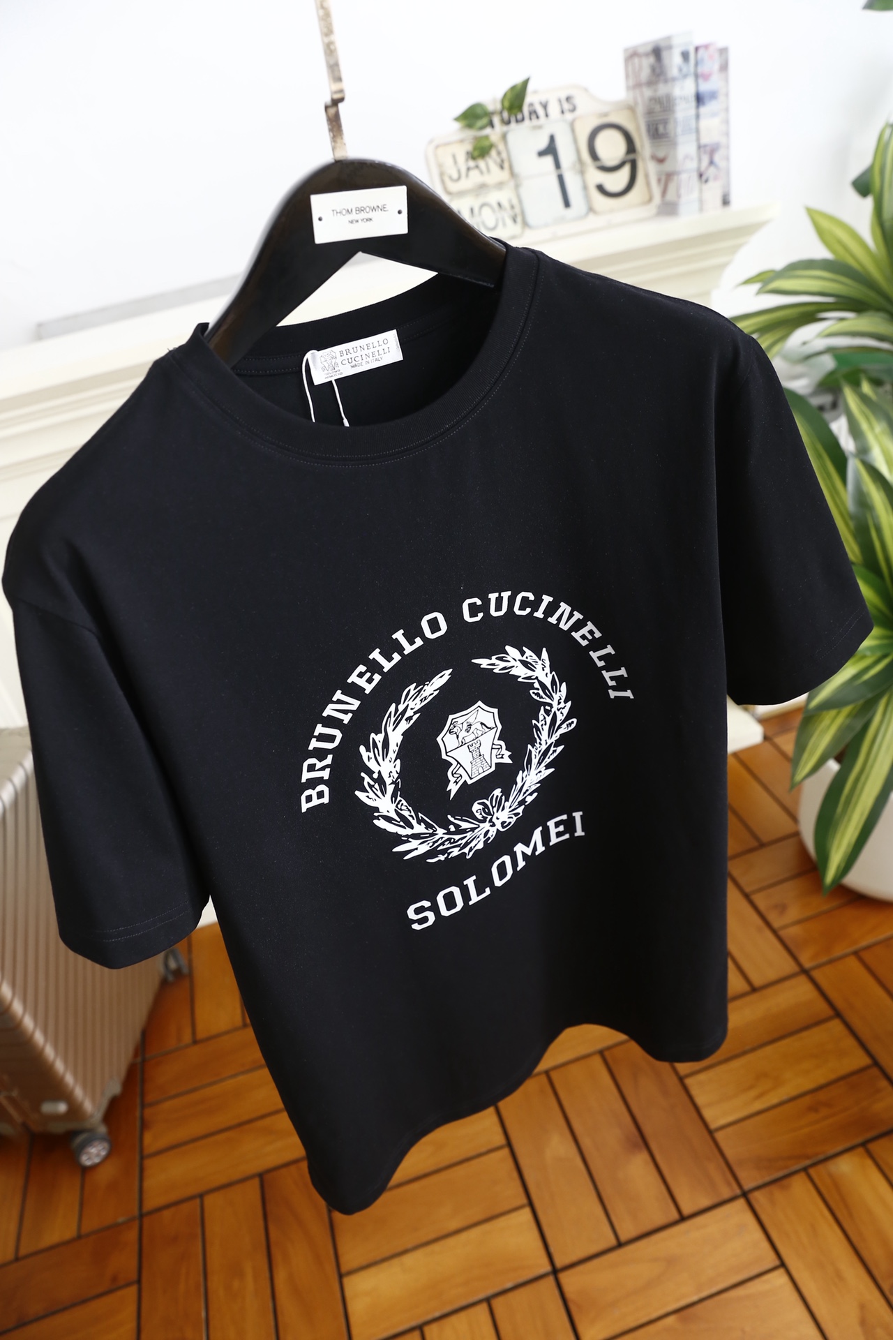 🔥BC.（🌾）2026早春新款！时尚男士百搭圆领短袖T恤，甄选高支棉面料，触感柔软且久洗不易变形，奢华经