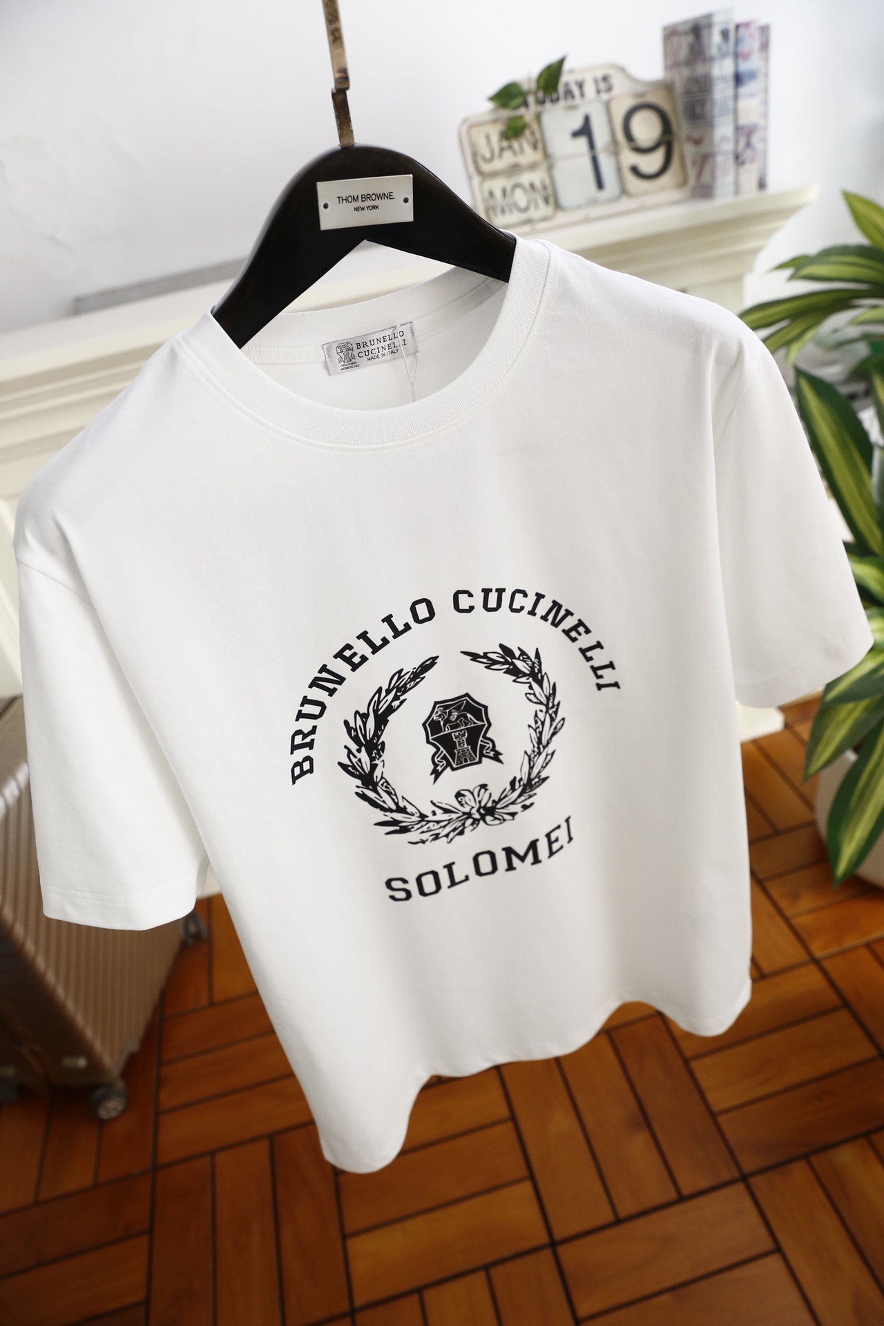 🔥BC.（🌾）2026早春新款！时尚男士百搭圆领短袖T恤，甄选高支棉面料，触感柔软且久洗不易变形，奢华经