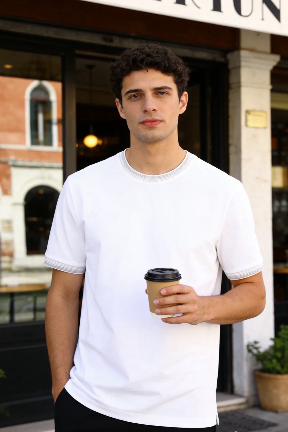 NO:734888,LP. 2026 new spring and summer men's short-sleeved products are available in classic round neck design!  A blockbuster beauty item, a new form of yuppie style high street mix and match with a tasteful accent and eye-catching effect. The luxury brand's classic letter LOGO pattern design has rich visual effects. It uses high-end soft and comfortable fabrics that are particularly skin-friendly. It gives the fashion a refined and elegant design concept to perfectly interpret the urban masculine temperament. Counter sizes 48-56, shipped the next day!  ,,loro piana,T-shirt,19860909LP. 2026春夏新品男士短袖上市经典圆领设计！重磅级尤物单品,新形态雅痞风格高街混搭腔调有味,吸睛有力之作.奢华品牌经典字母LOGO图案设计,视觉效果丰富,采用高档柔软舒适面料亲肤感特别好.赋予了时装精致和优雅的设计理念完美诠释都市型男气质专柜尺码48-56,隔天出货！,,loro piana,T-shirt,,Men's clothing