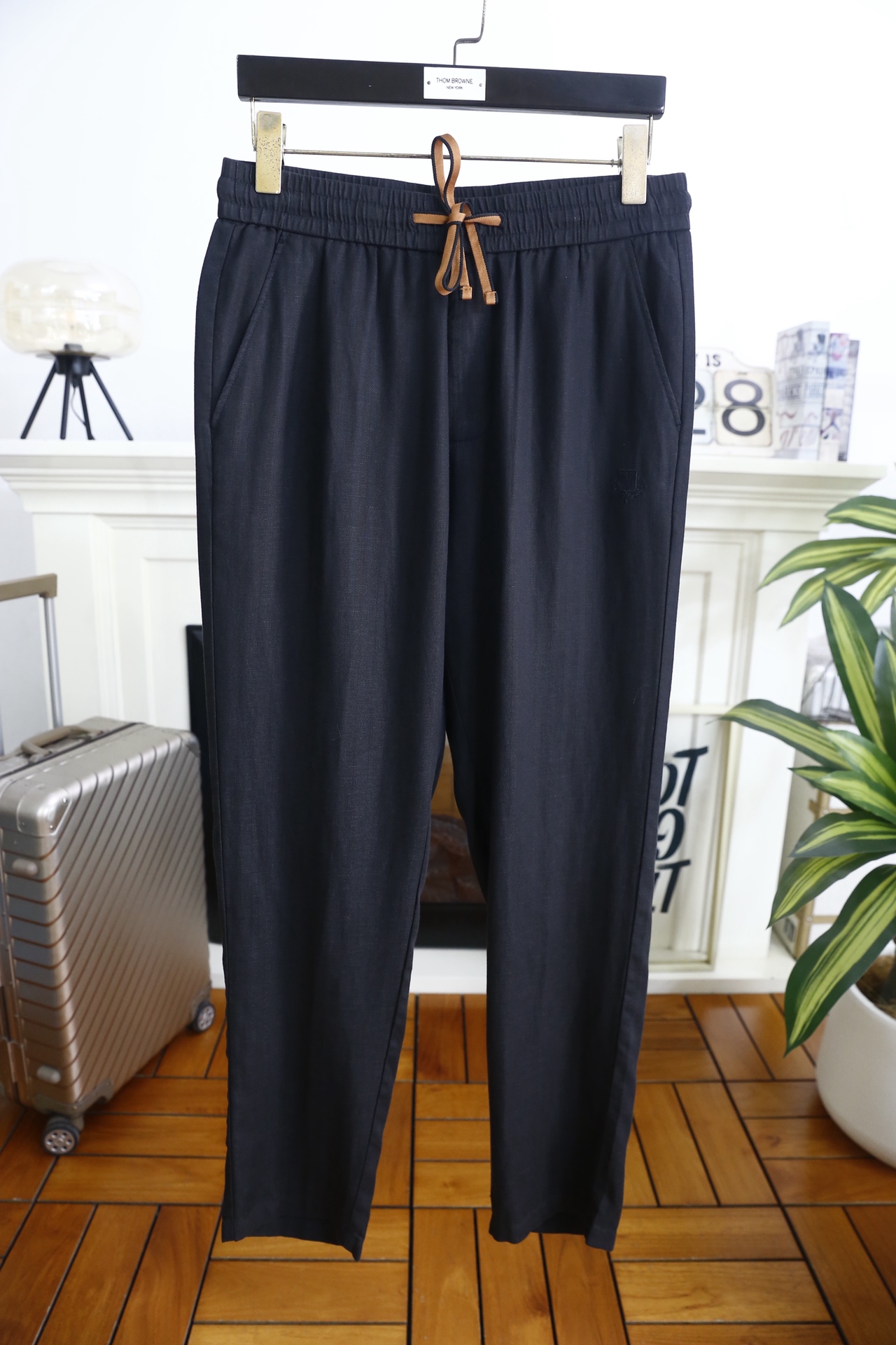 🔥Loro Piana.2026春夏新款！时尚男士百搭休闲裤👍原单品质，承袭意式轻奢工艺。采用麻棉面料，