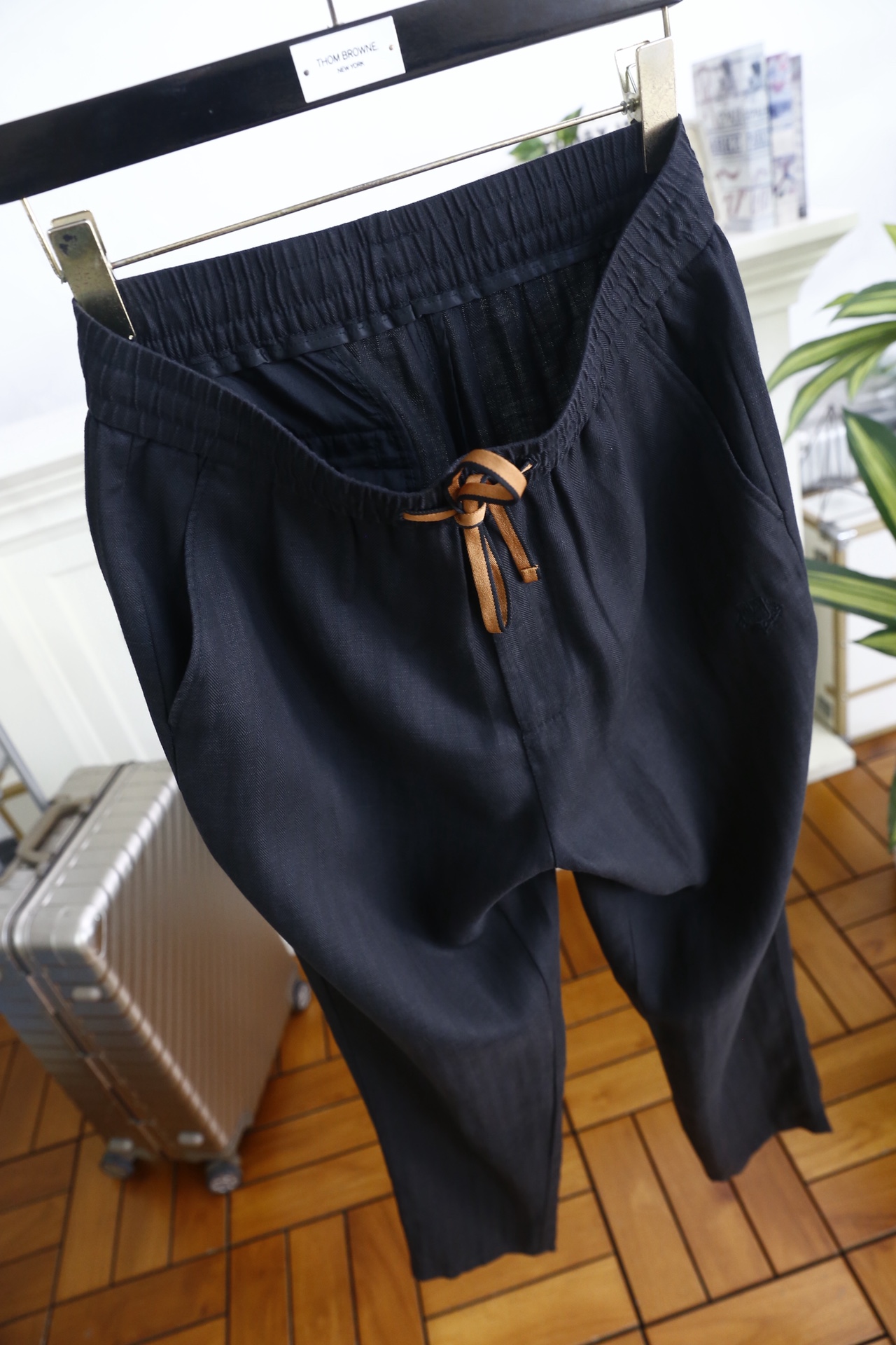 🔥Loro Piana.2026春夏新款！时尚男士百搭休闲裤👍原单品质，承袭意式轻奢工艺。采用麻棉面料，