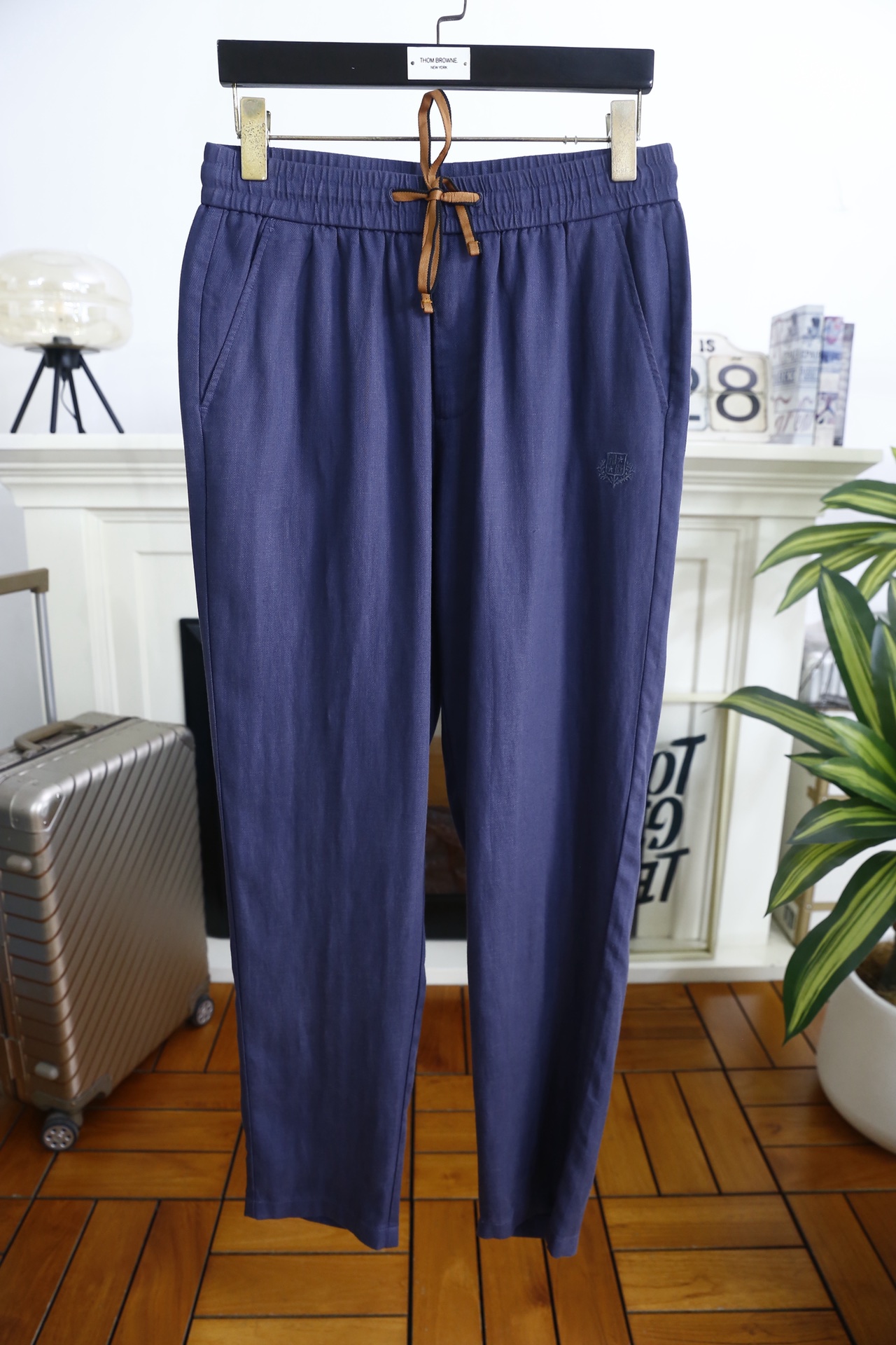 🔥Loro Piana.2026春夏新款！时尚男士百搭休闲裤👍原单品质，承袭意式轻奢工艺。采用麻棉面料，