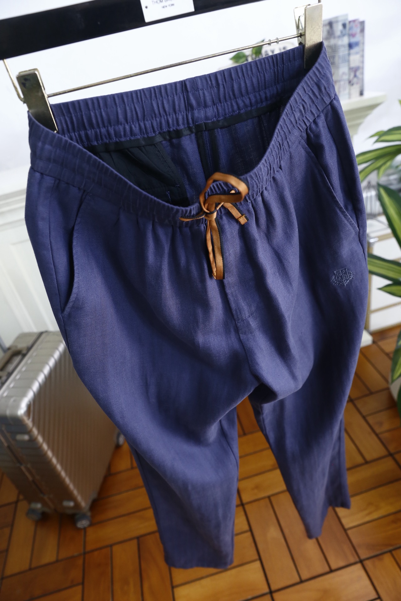 🔥Loro Piana.2026春夏新款！时尚男士百搭休闲裤👍原单品质，承袭意式轻奢工艺。采用麻棉面料，