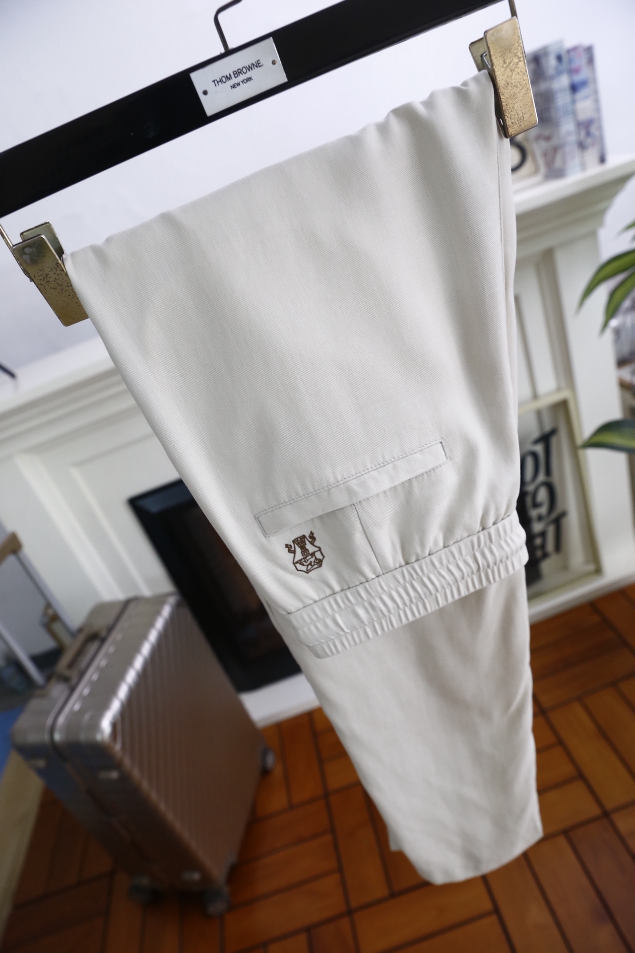 🔥Bc.2026春夏新款！时尚男士百搭休闲裤👍原单品质，承袭意式轻奢工艺。采用麻棉面料，透气亲肤，吸湿排