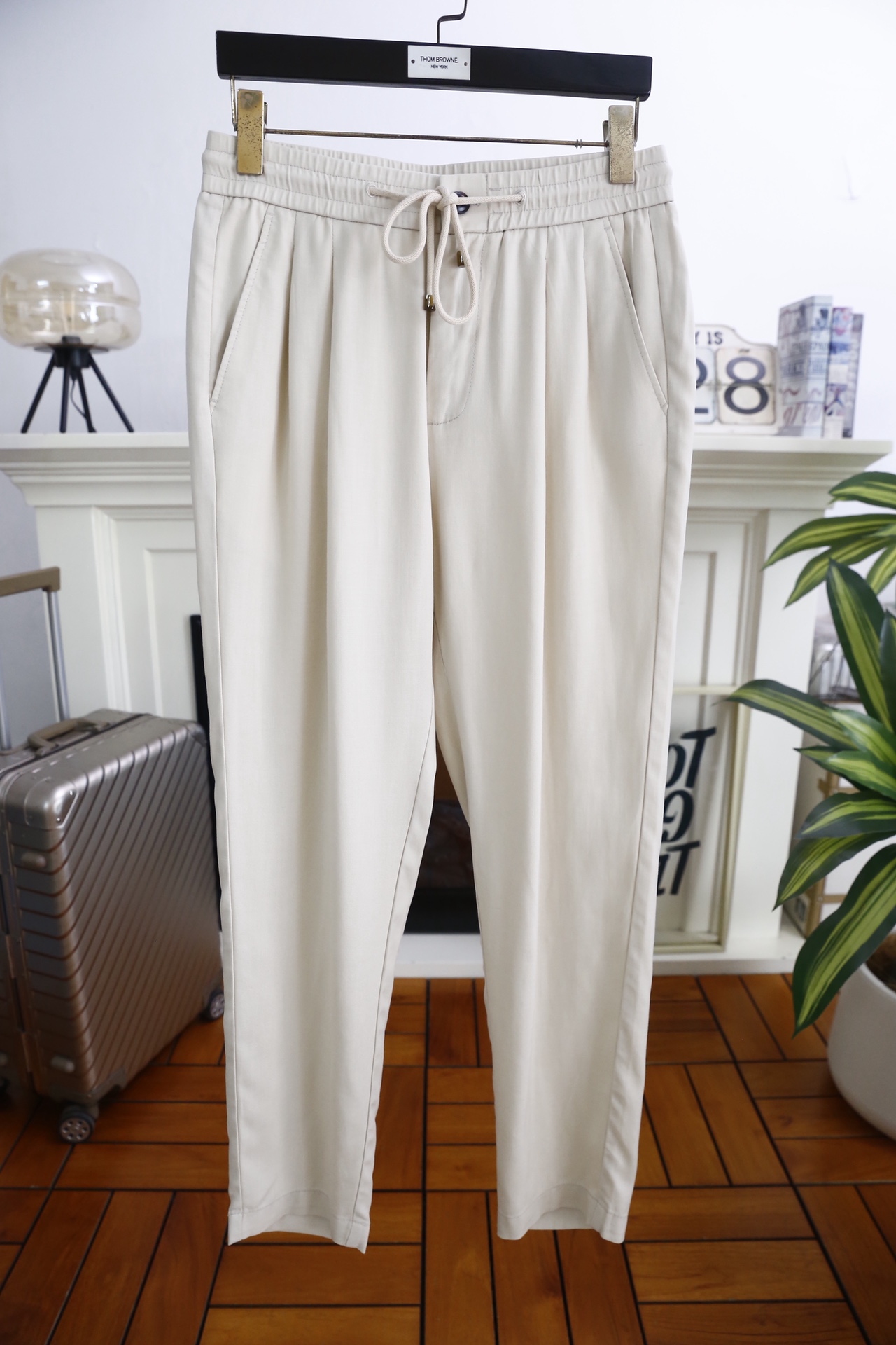 🔥Bc.2026春夏新款！时尚男士百搭休闲裤👍原单品质，承袭意式轻奢工艺。采用麻棉面料，透气亲肤，吸湿排