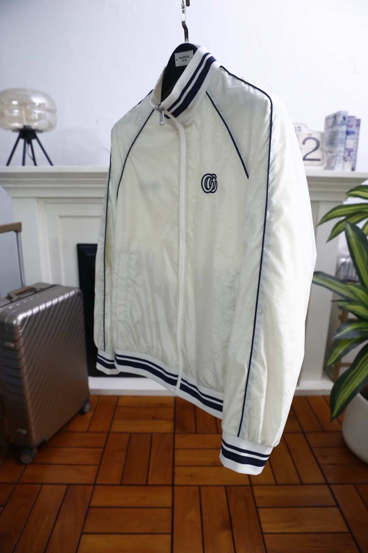 🔥古驰.2026春季新品✅经典立领男士夹克双面可穿👍🏼采用高端顶级透气面料！顶级时尚大牌元素设计，采用定