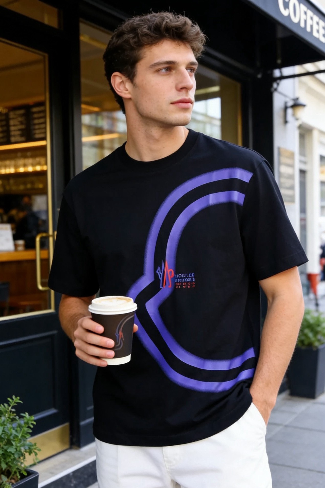 🔥蒙口.2026春夏新品男士短袖上市🍃经典圆领设计！重磅级尤物单品，新形态雅痞风格👍🏻高街混搭腔调有味，