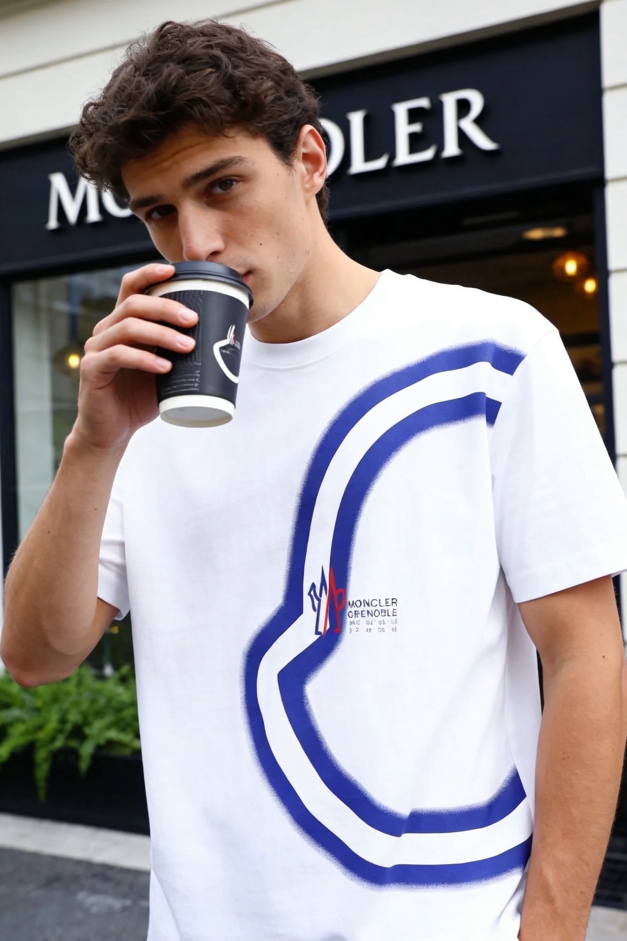 🔥蒙口.2026春夏新品男士短袖上市🍃经典圆领设计！重磅级尤物单品，新形态雅痞风格👍🏻高街混搭腔调有味，