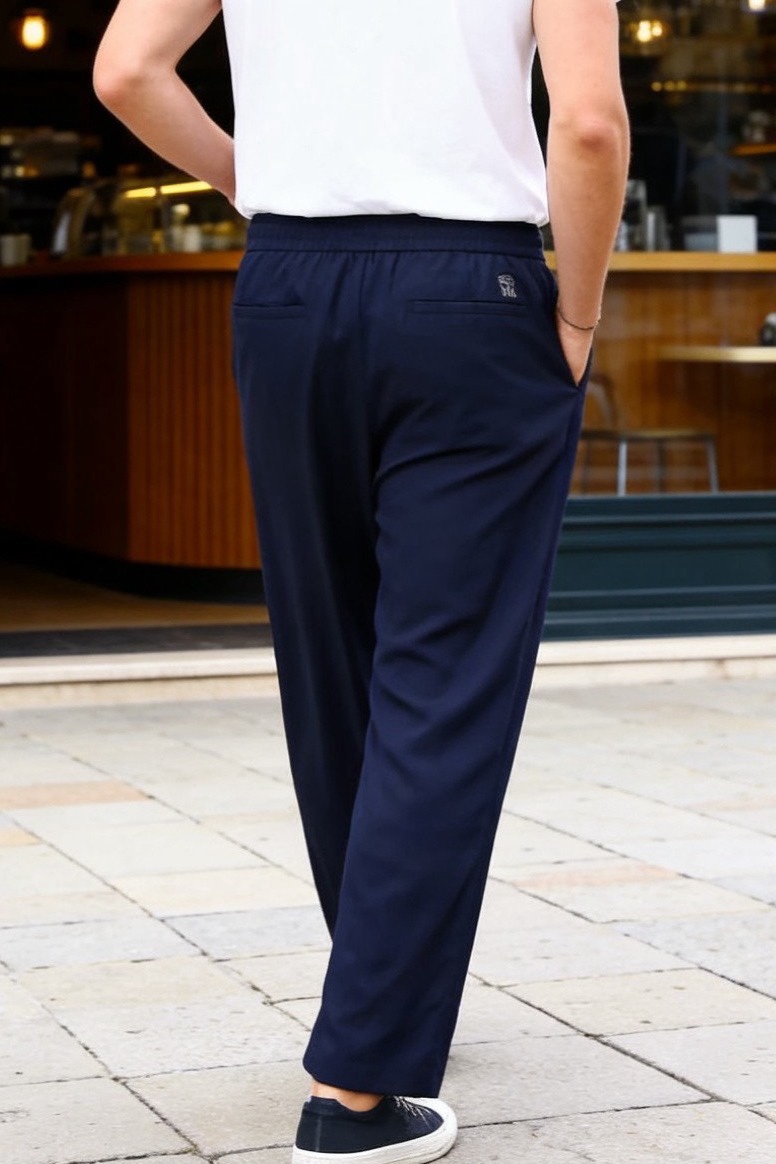 🔥Bc.2026春夏新款！时尚男士百搭休闲裤👍原单品质，承袭意式轻奢工艺。采用麻棉面料，透气亲肤，吸湿排