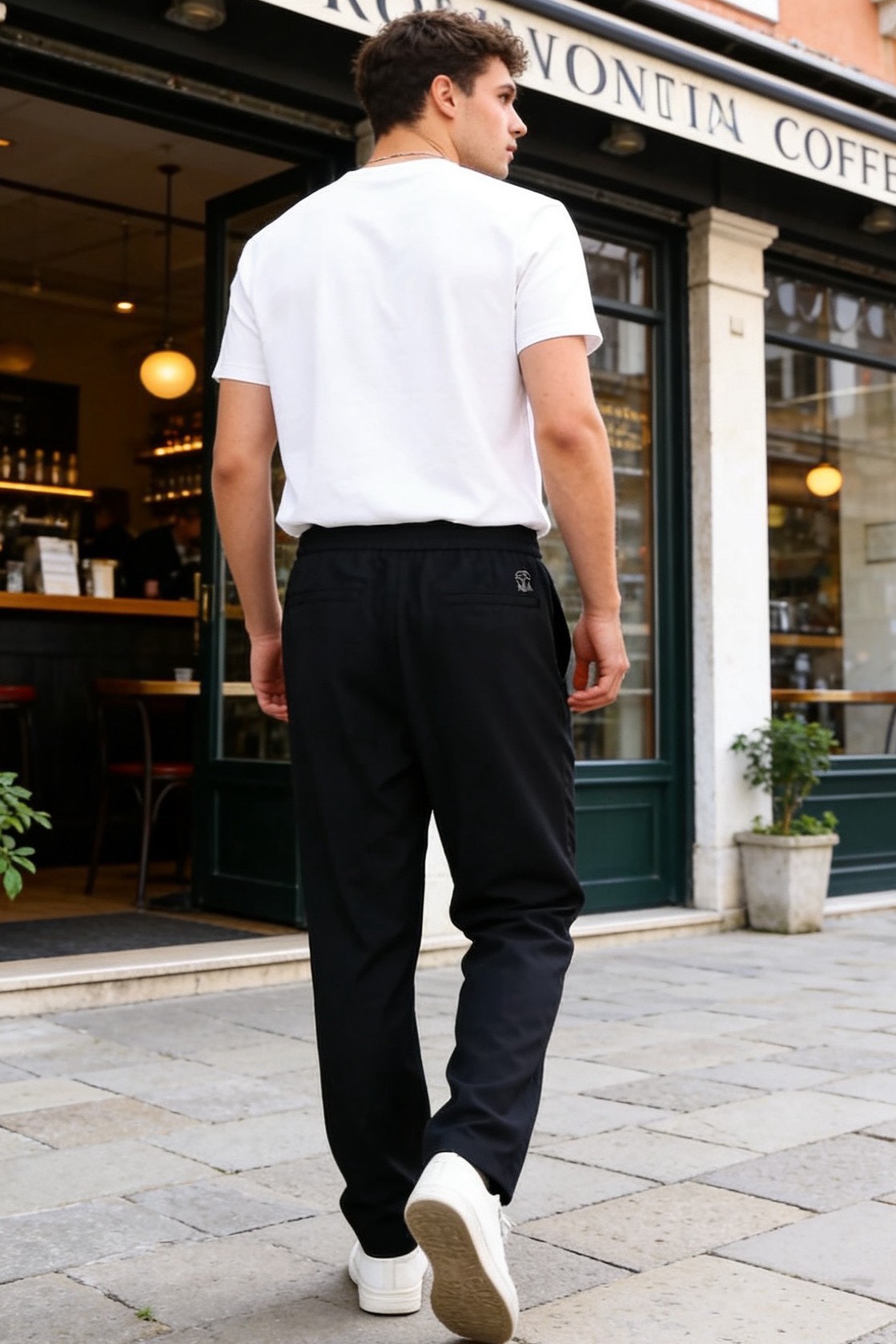 🔥Bc.2026春夏新款！时尚男士百搭休闲裤👍原单品质，承袭意式轻奢工艺。采用麻棉面料，透气亲肤，吸湿排