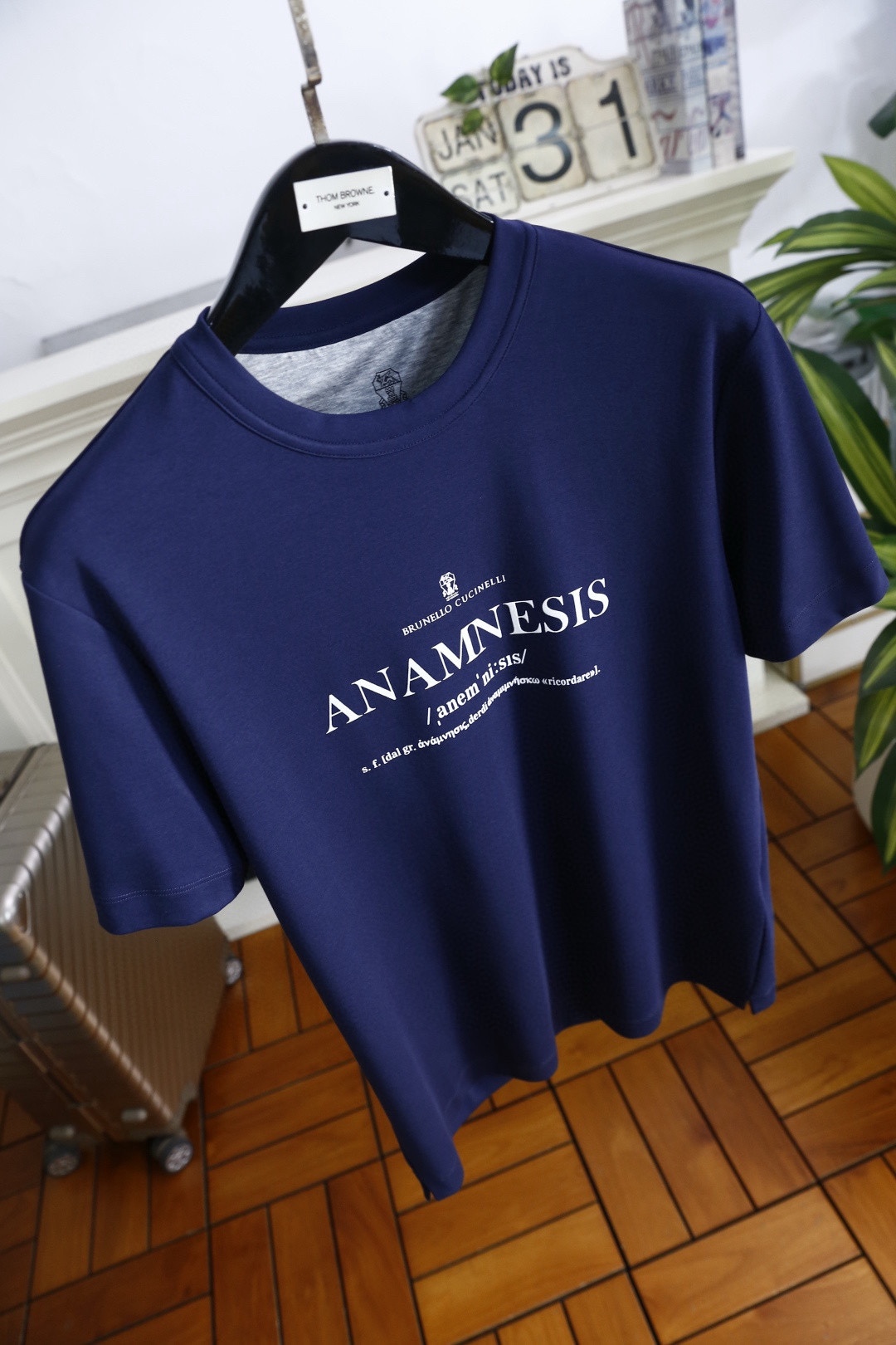 🔥BC.2026春夏新品🆕时尚男士百搭圆领短袖T恤，采用质感顺滑的亲肤面料制作，圆领设计兼具弹性与耐用性