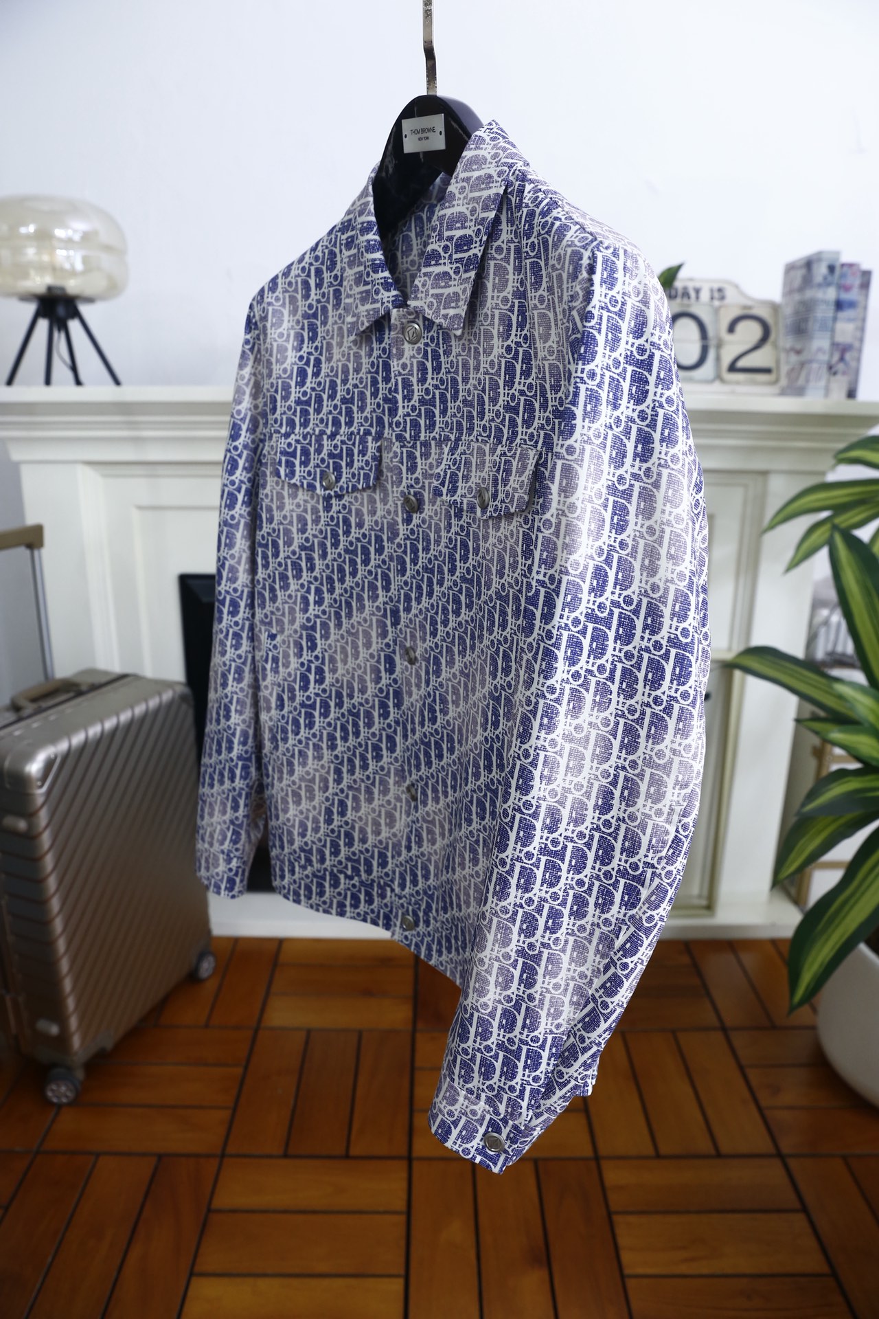 🔥迪奥/Di*r.2026春季新品🆕时尚男士翻领夹克！采用舒适干爽透气面料👍穿着体验，兼具柔软亲肤与挺括