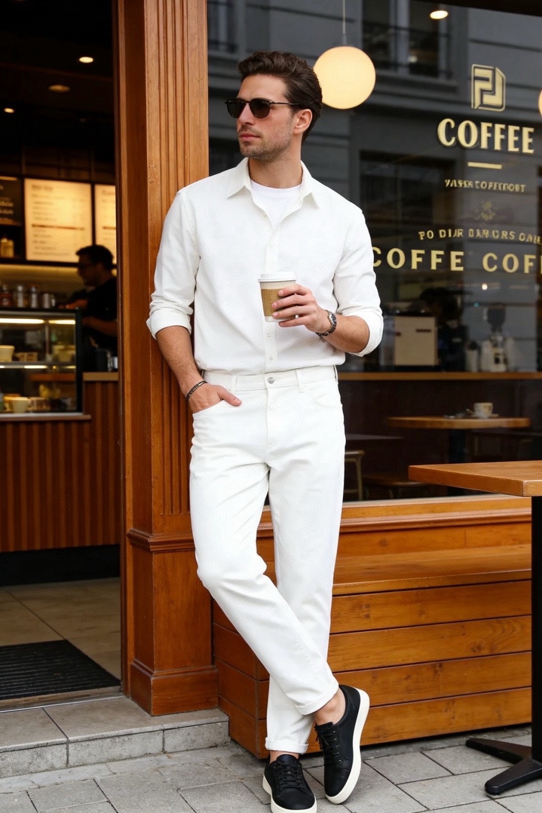 🔥芬迪.26春季新品！男士经典百搭休闲裤👍采用舒适透气面料！兼具挺括感与垂坠性，触感顺滑且抗皱易打理。九