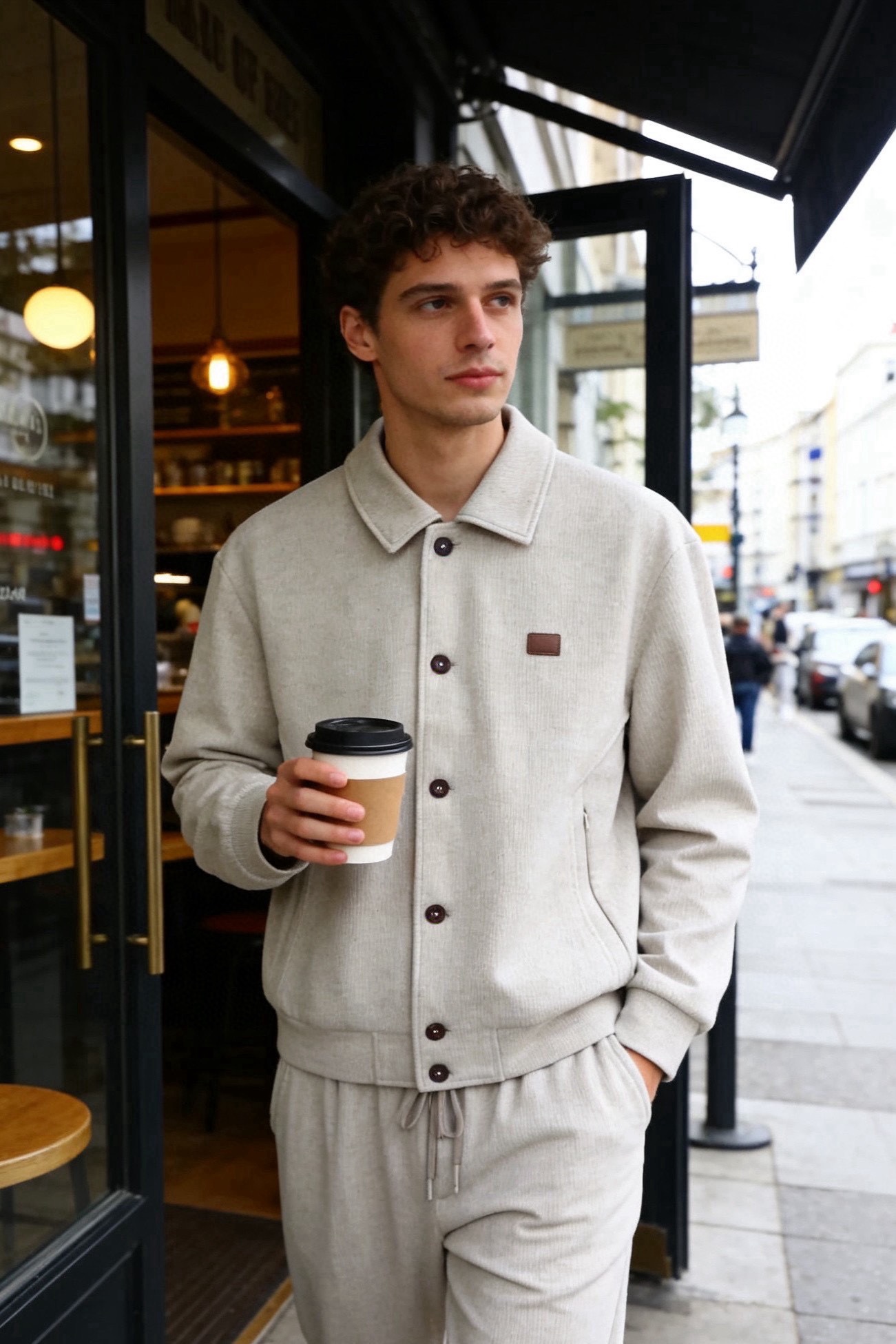 🔥Loro piana.2026早春新品🆕时尚男士原单休闲套装，属于品牌兼具舒适质感与简约风格的春秋单品