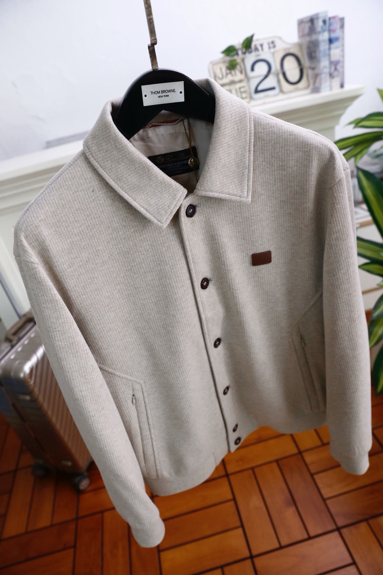 🔥Loro piana.2026早春新品🆕时尚男士原单休闲套装，属于品牌兼具舒适质感与简约风格的春秋单品