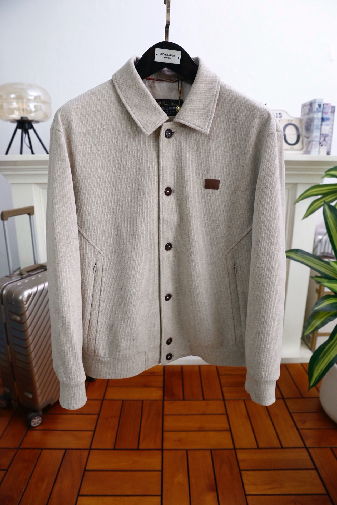 🔥Loro piana.2026早春新品🆕时尚男士原单休闲套装，属于品牌兼具舒适质感与简约风格的春秋单品