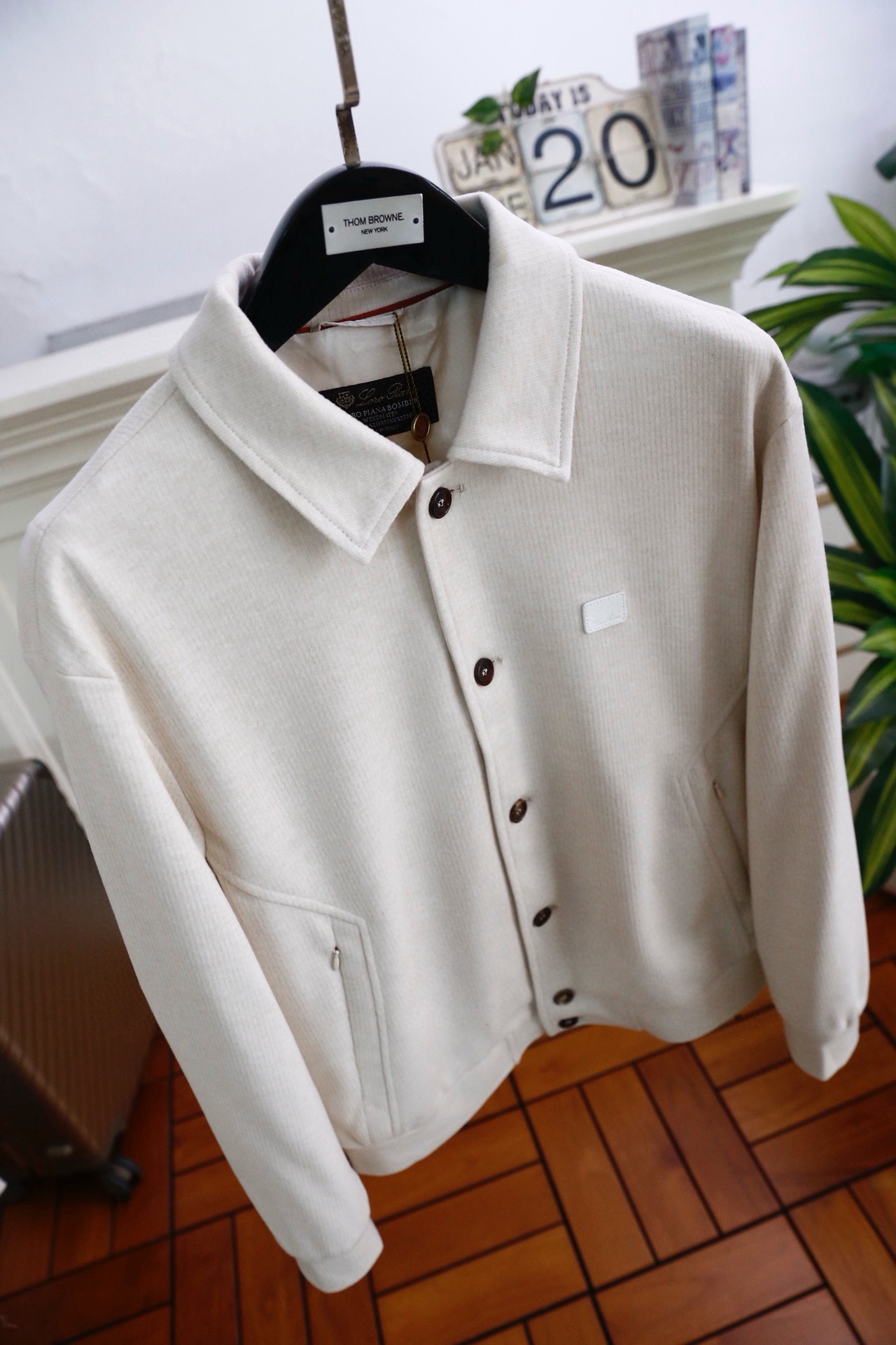 🔥Loro piana.2026早春新品🆕时尚男士原单休闲套装，属于品牌兼具舒适质感与简约风格的春秋单品