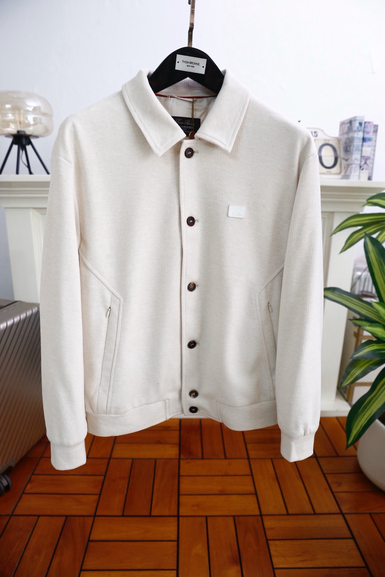 🔥Loro piana.2026早春新品🆕时尚男士原单休闲套装，属于品牌兼具舒适质感与简约风格的春秋单品